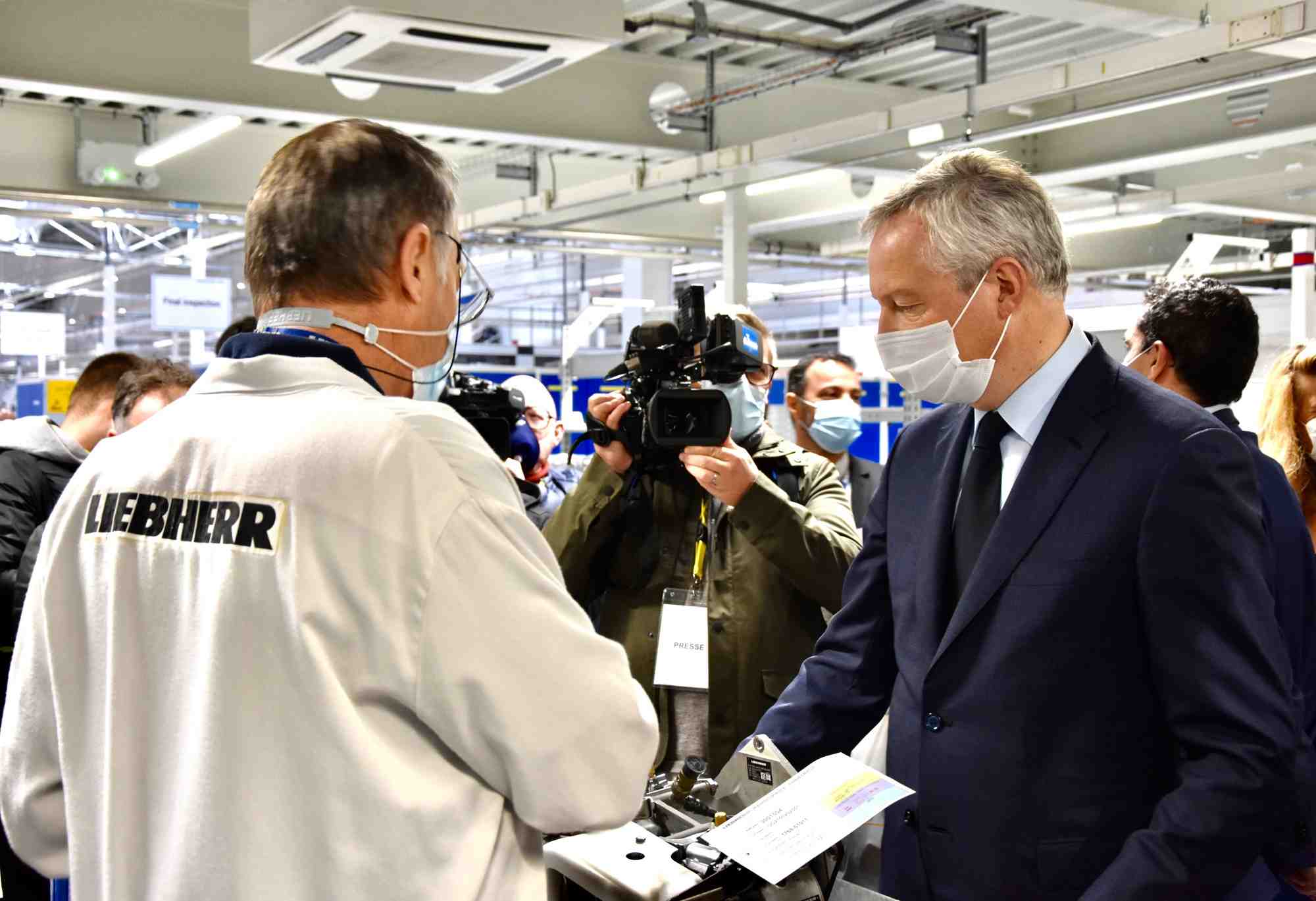 Bruno Le Maire à Toulouse