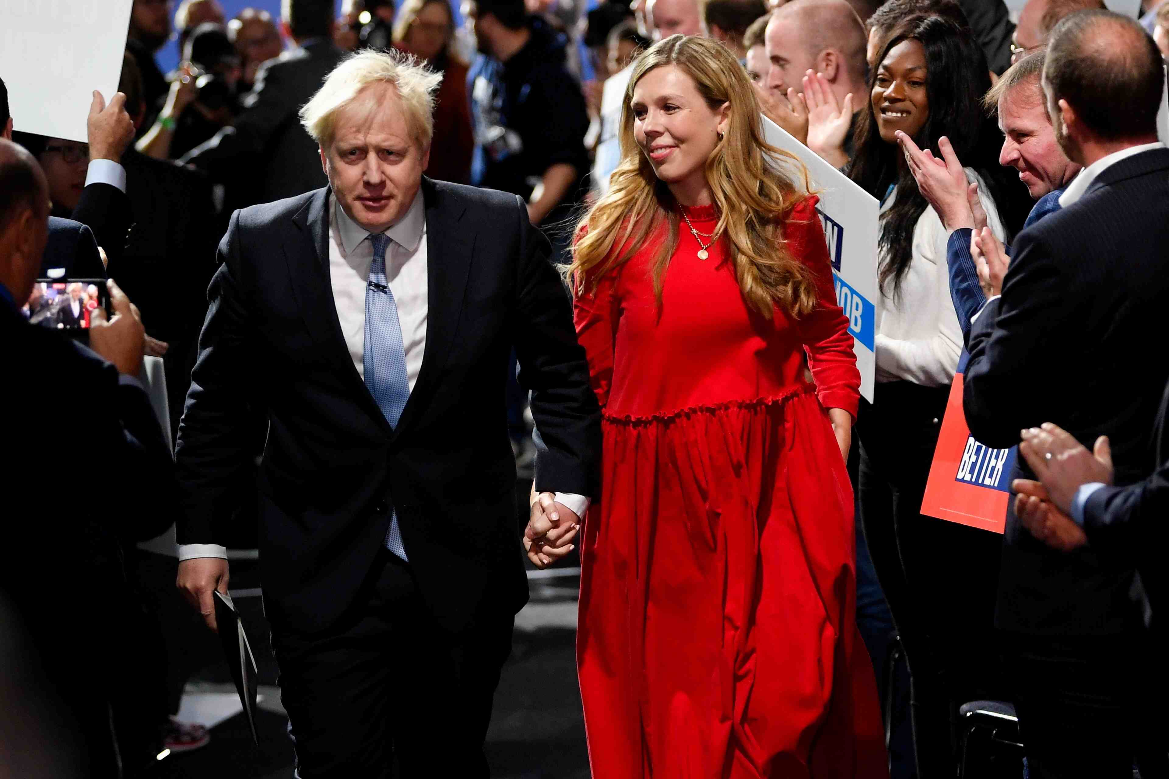Grande-bretagne: boris johnson et son epouse annoncent la naissance de leur fille