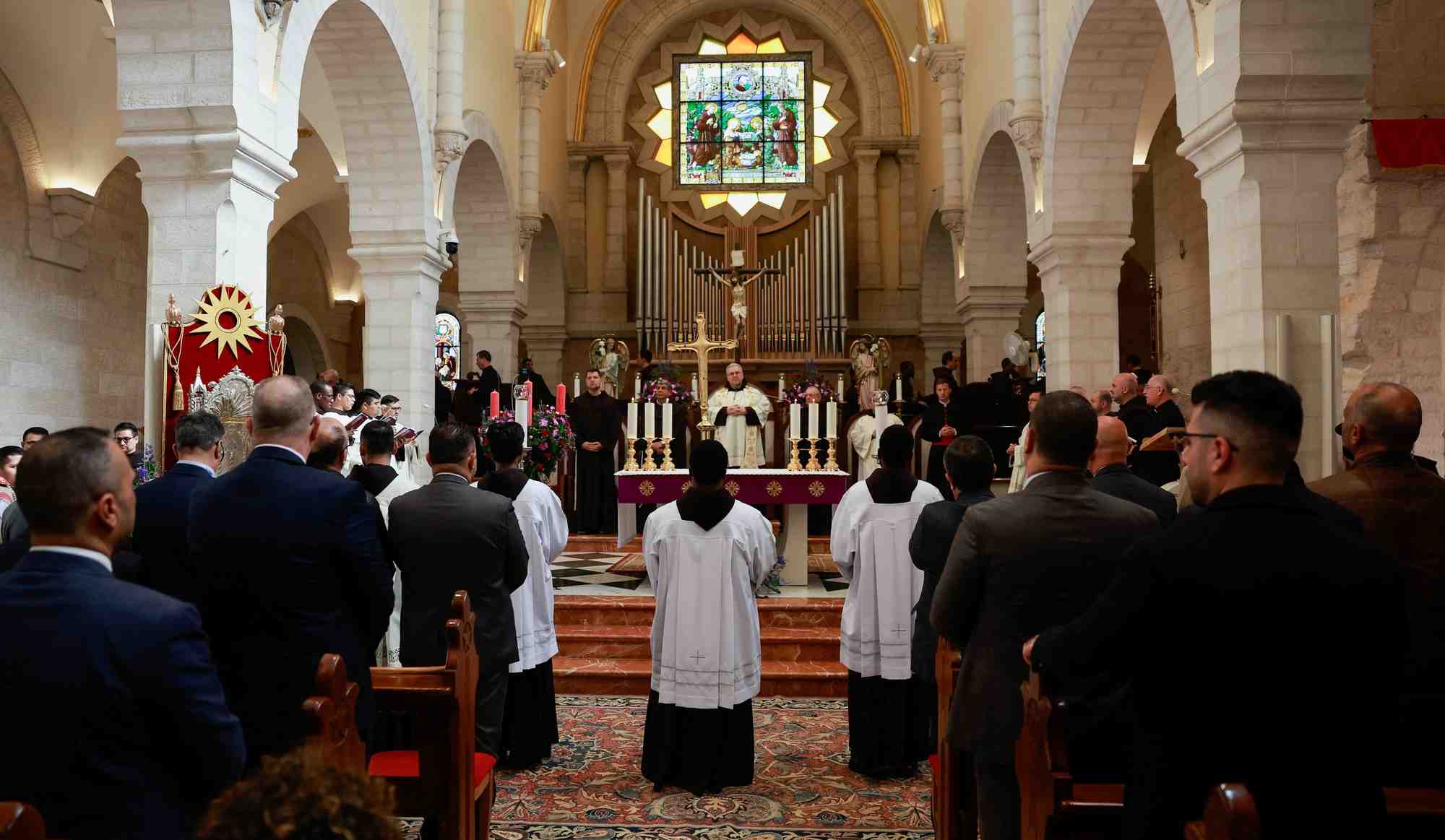 Le lancement de la saison de noel a bethleem