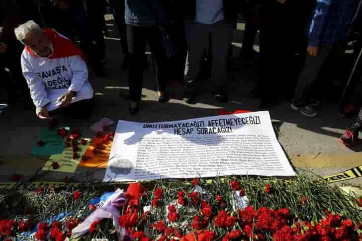 Une cellule de l'ei en turquie soupconnee d'avoir commis les attentats d'ankara