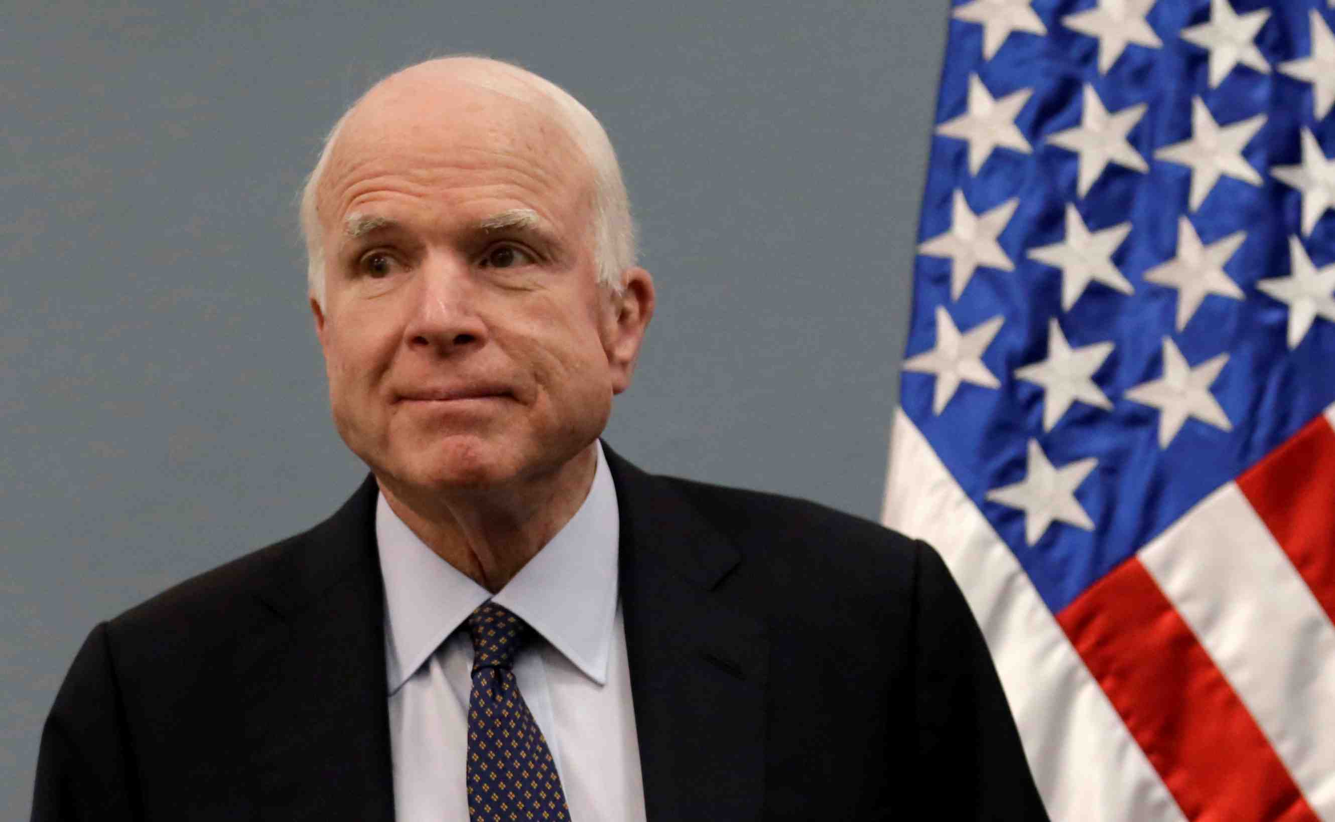 John mccain diagnostique d'une tumeur au cerveau