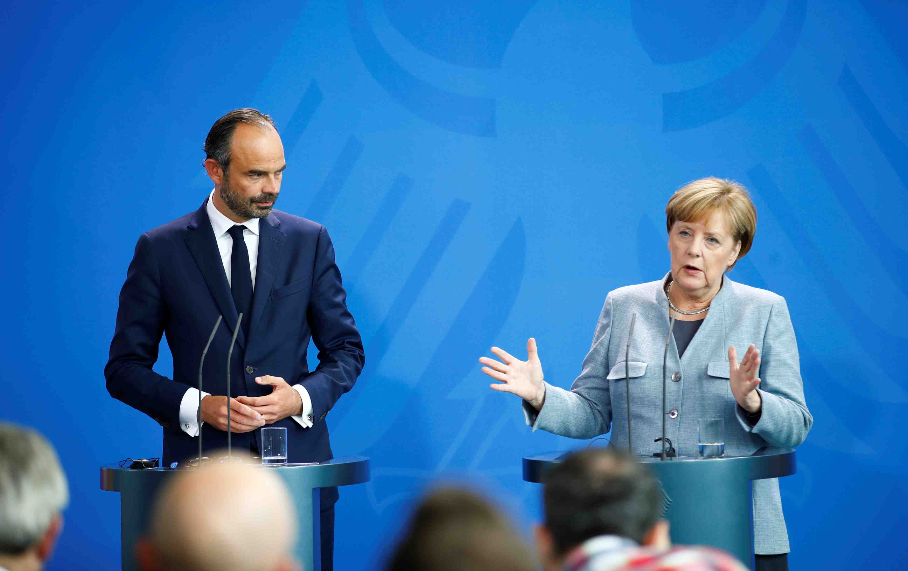 Merkel sure de trouver des solutions communes avec paris