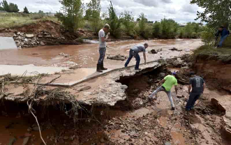 Inondations meurtrieres dans l'utah