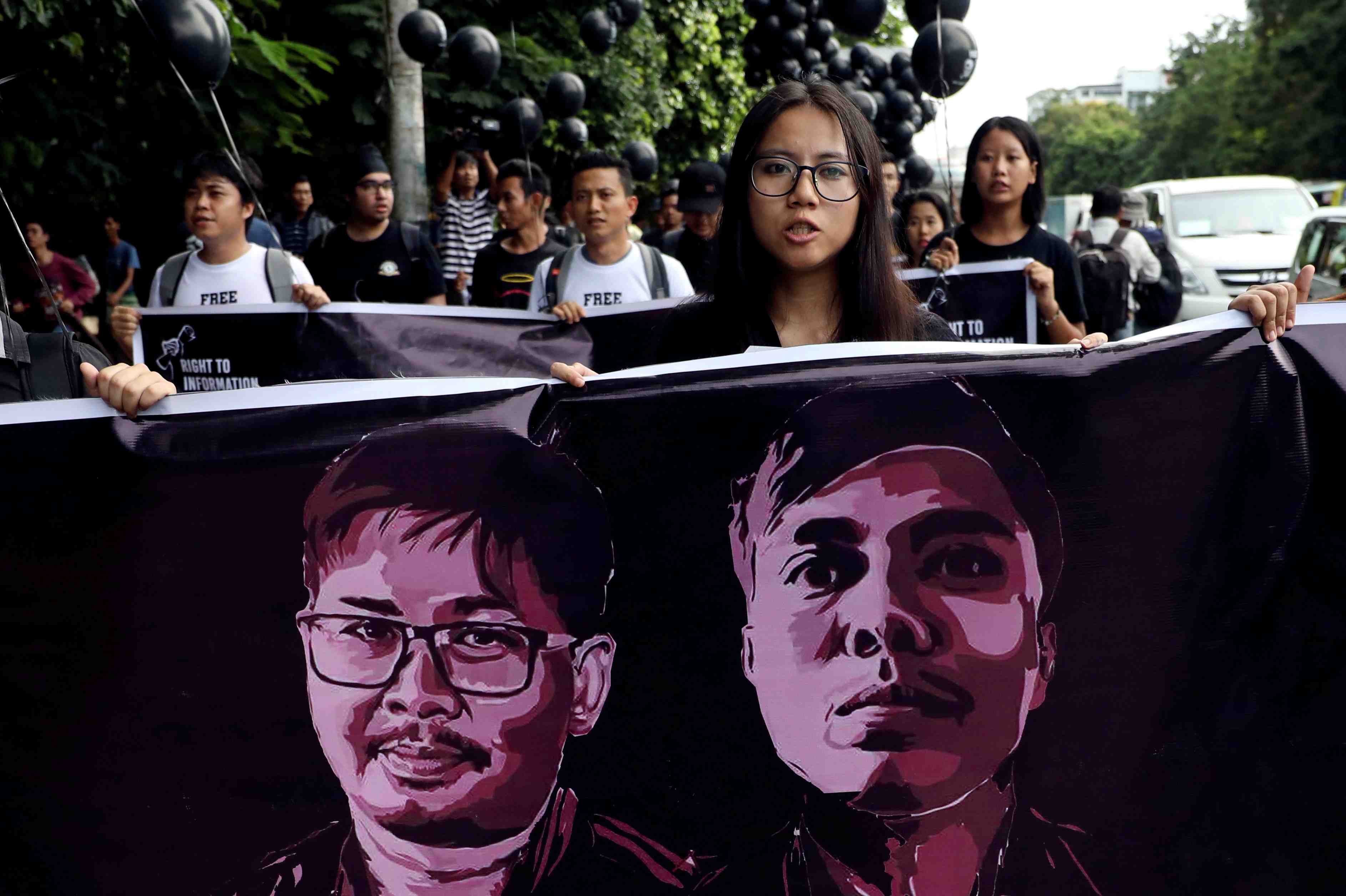 Les deux journalistes de reuters condamnes a 7 ans de prison