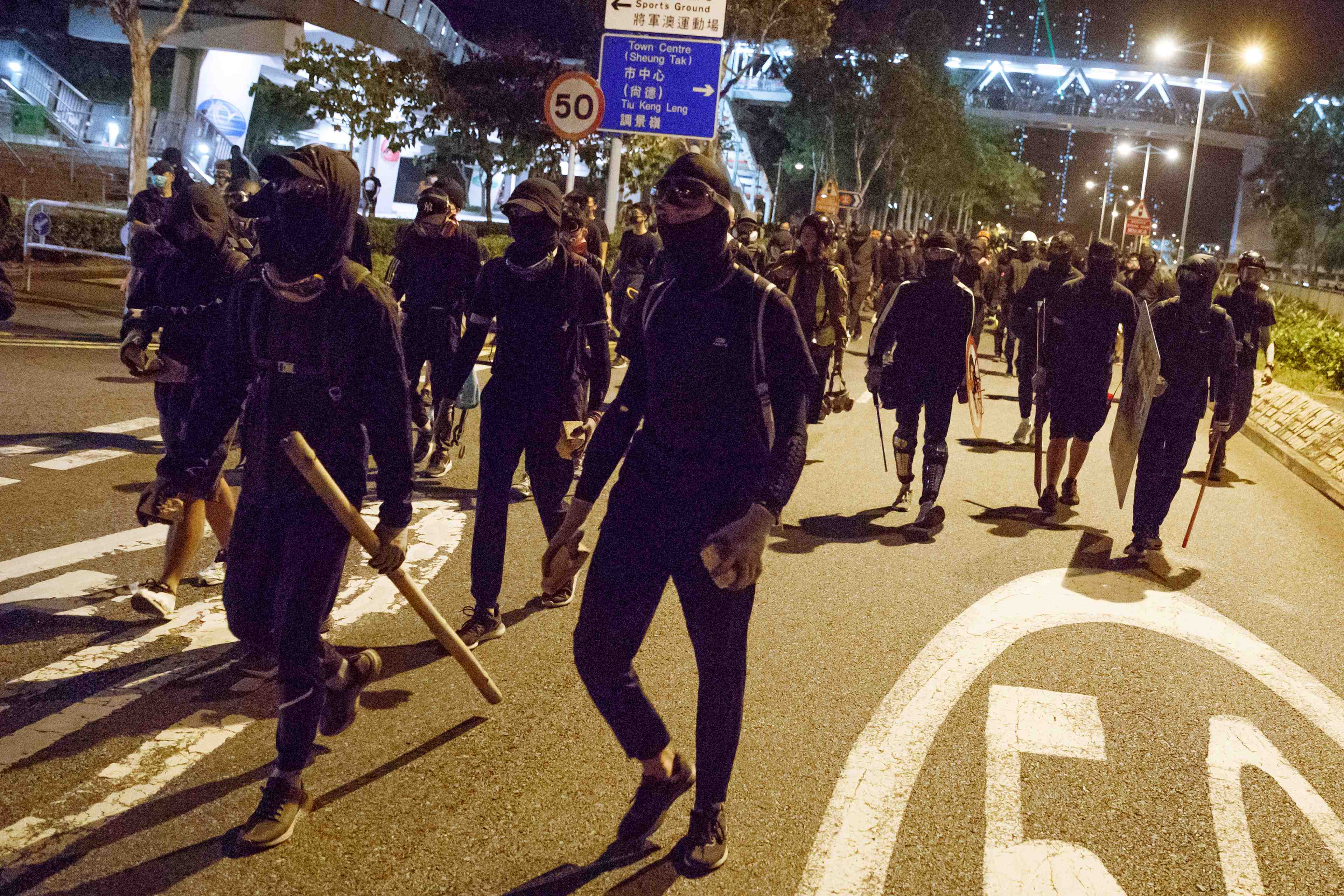 Nouveau week-end de manifestations a hong kong apres la mort d'un etudiant