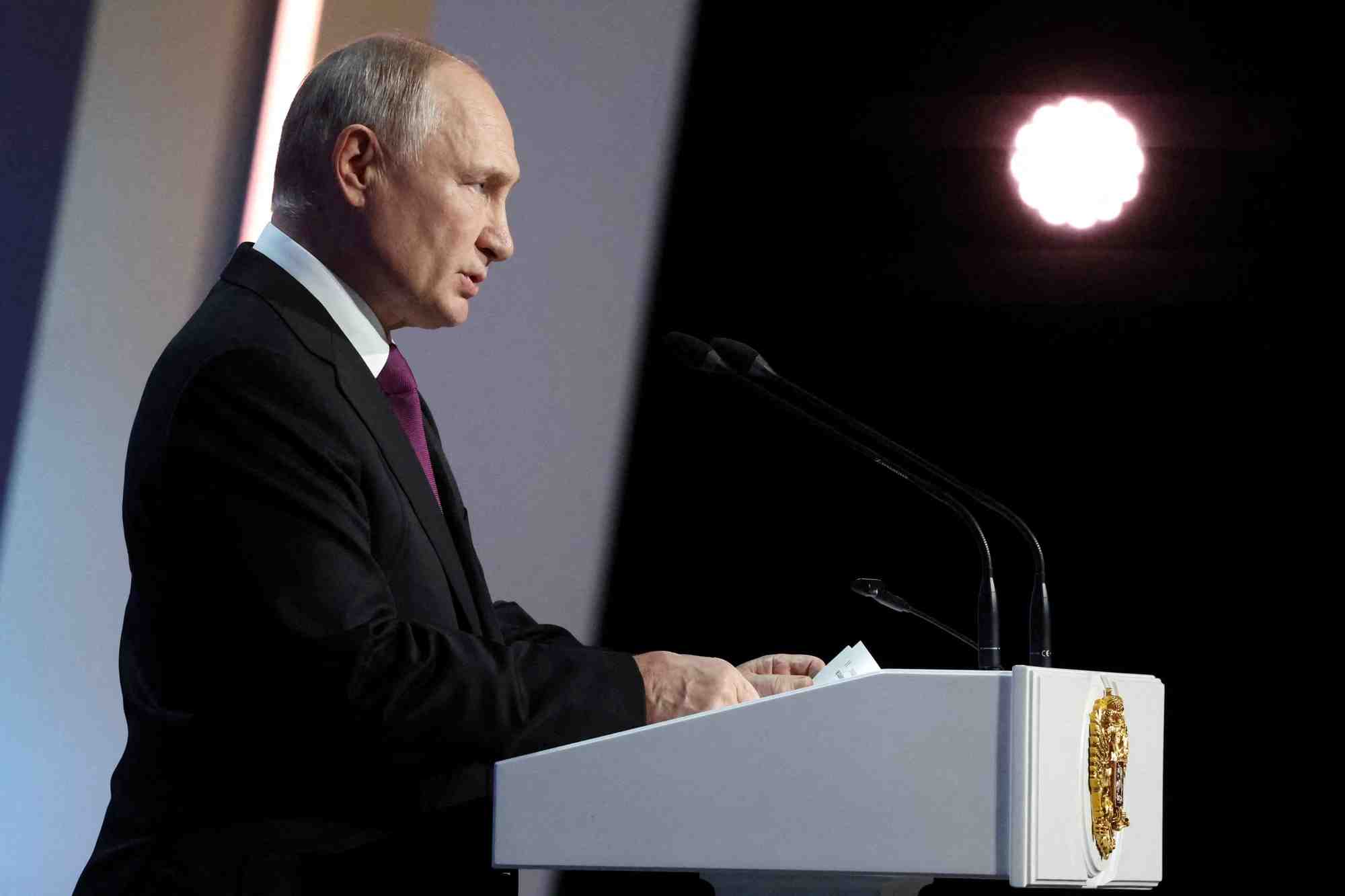 Vladimir Poutine au Kremlin