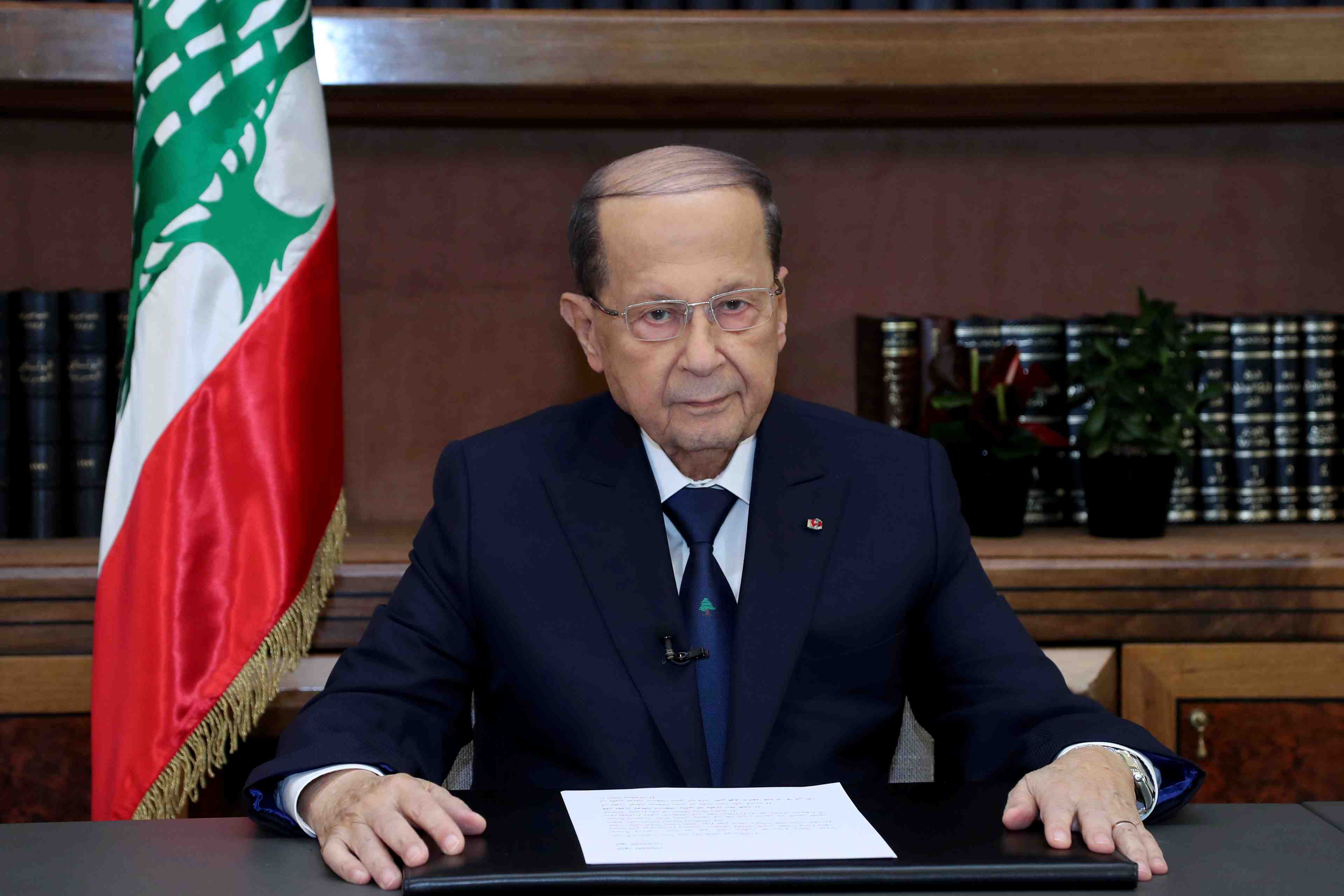Aoun deplore l'absence de gouvernement au liban