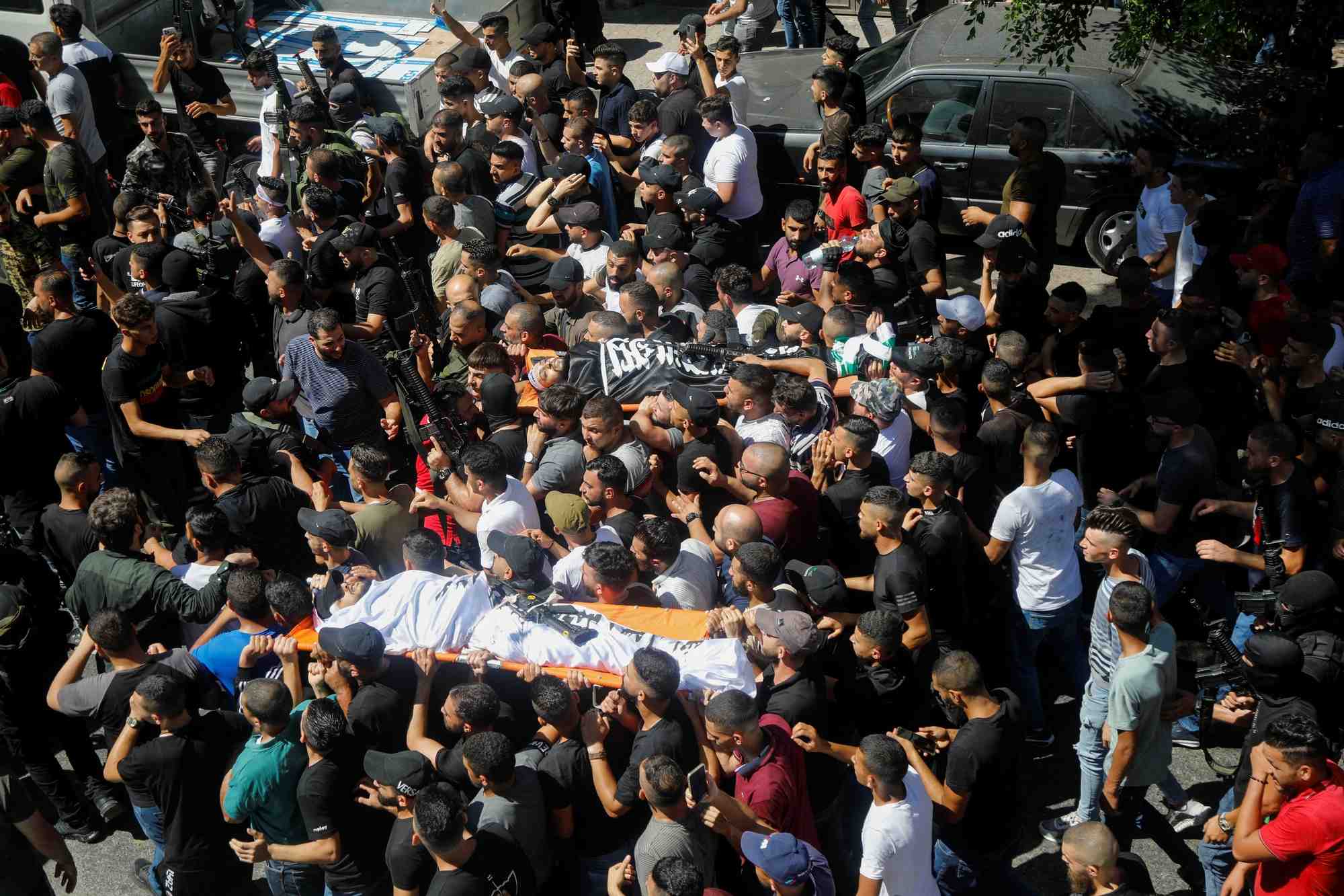 Les forces israeliennes tuent deux palestiniens dans un affrontement en cisjordanie