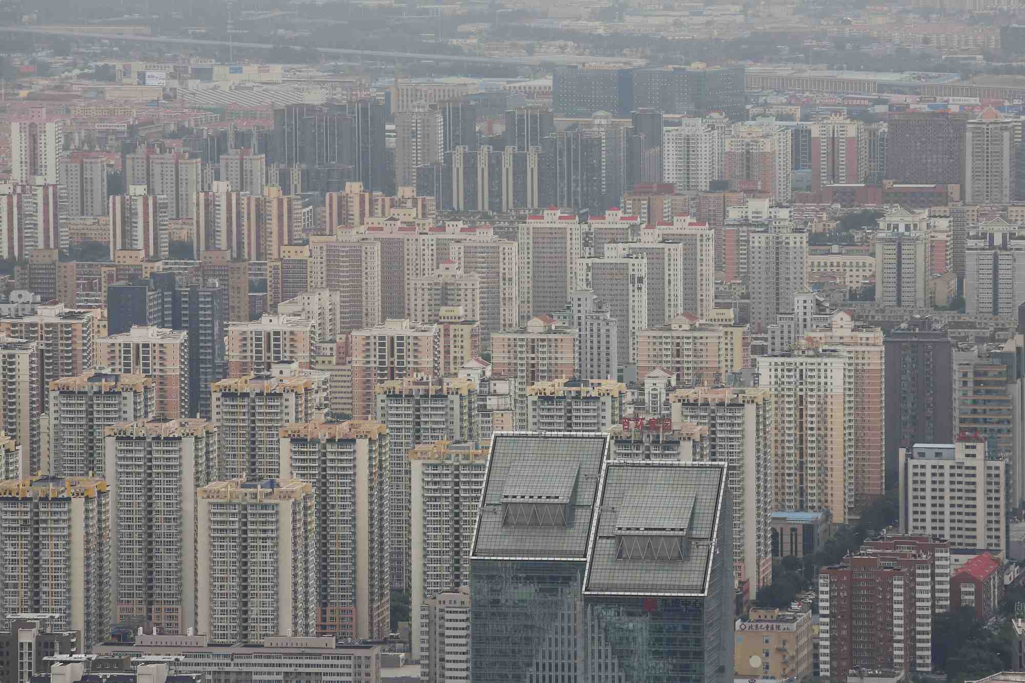 Des immeubles residentiels a pekin