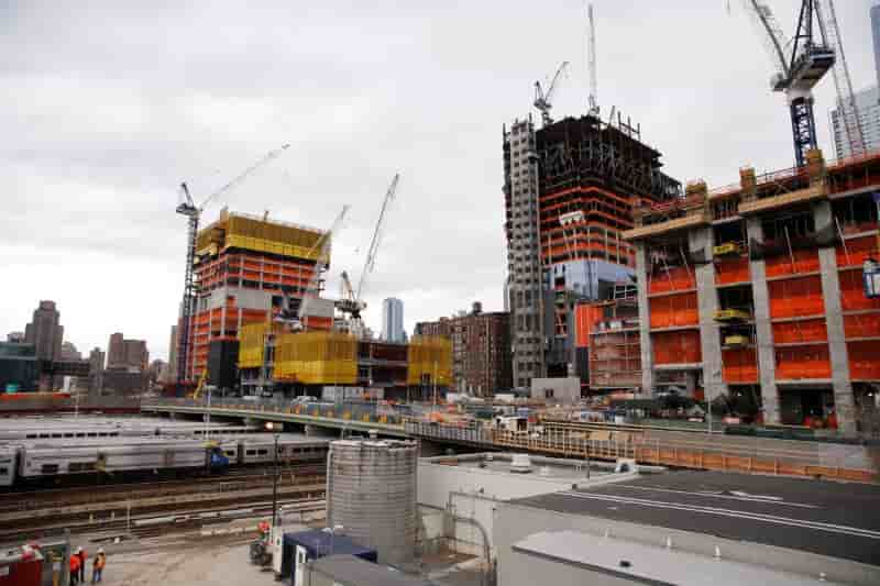 Baisse des mises en chantier aux usa en mars