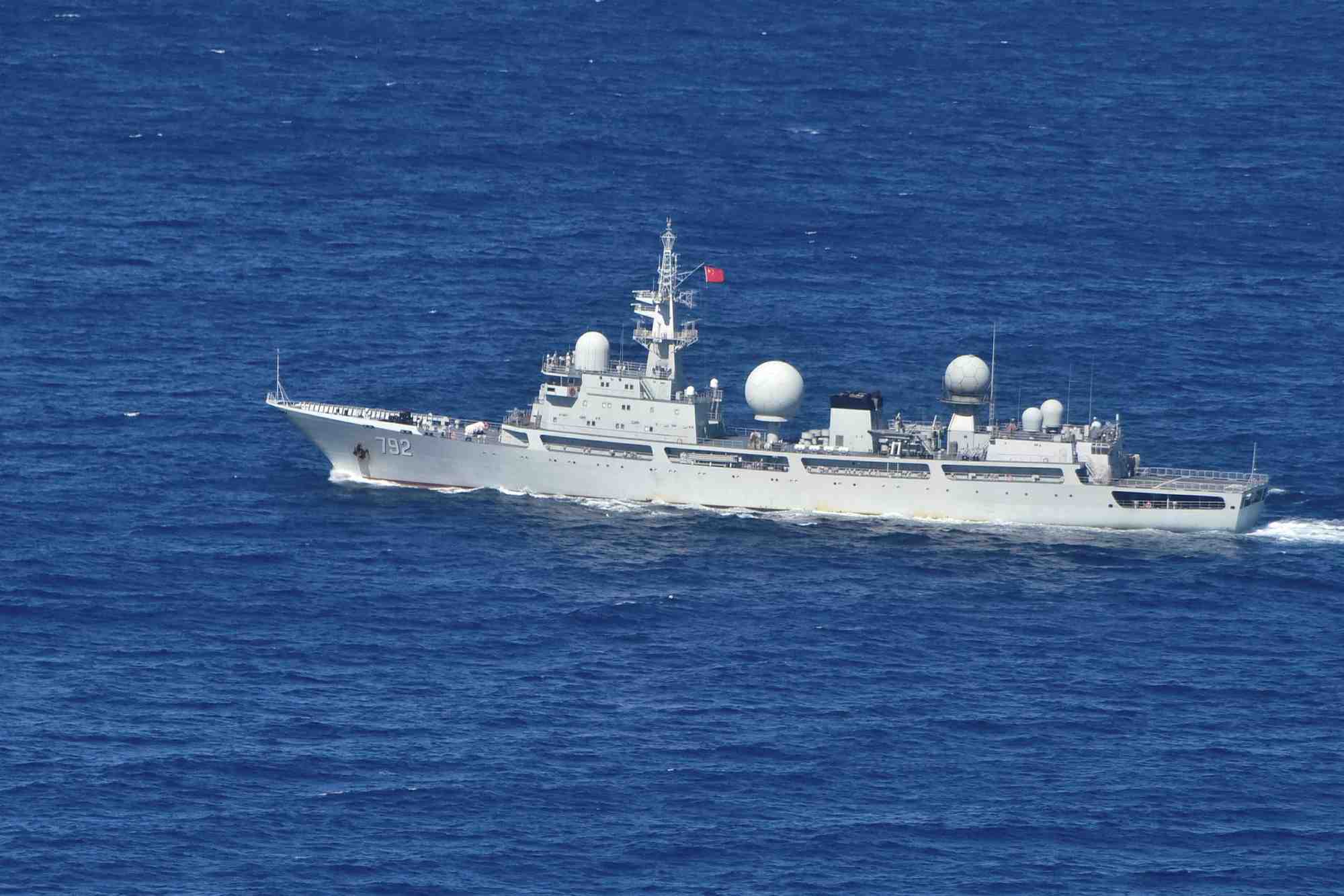 L'australie denonce la traversee d'un navire espion de la chine