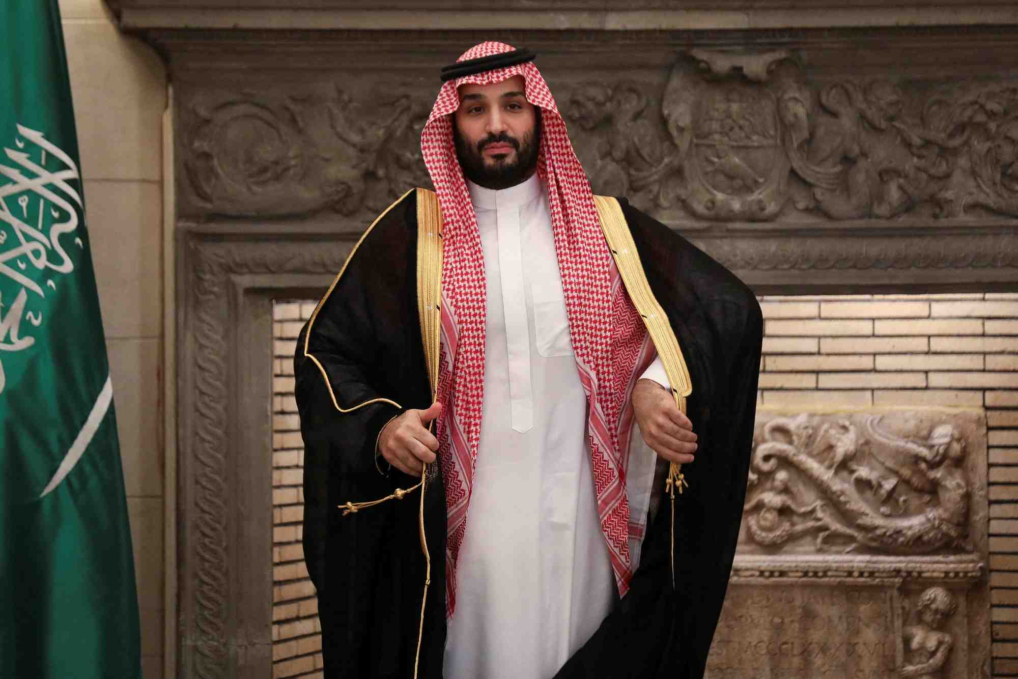 Photo d'archives du prince heritier saoudien mohamed ben salman lors d'une ceremonie a athenes