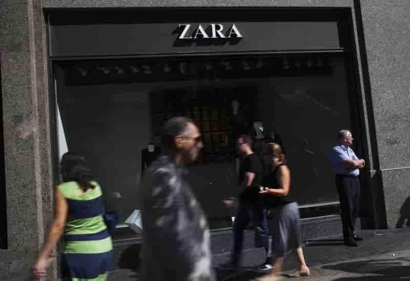 Hausse des ventes d'inditex au 1er semestre