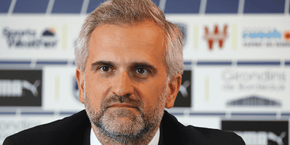 Stéphane Martin, président des Girondins de Bordeaux