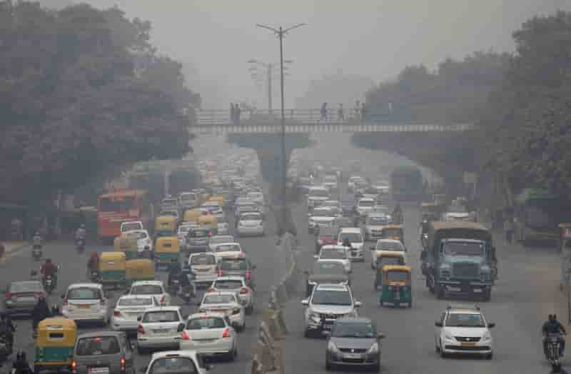 La qualite de l'air a new delhi a un niveau dangereux