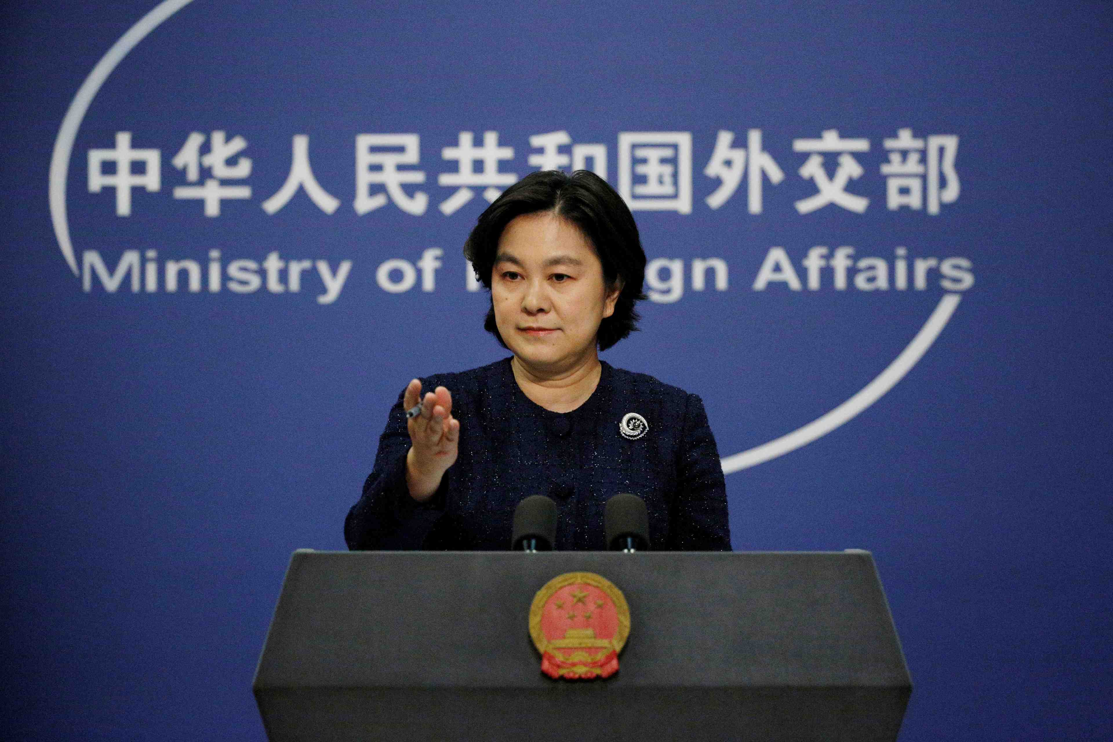 La chine compare les violences au capitole aux manifestations a hong kong