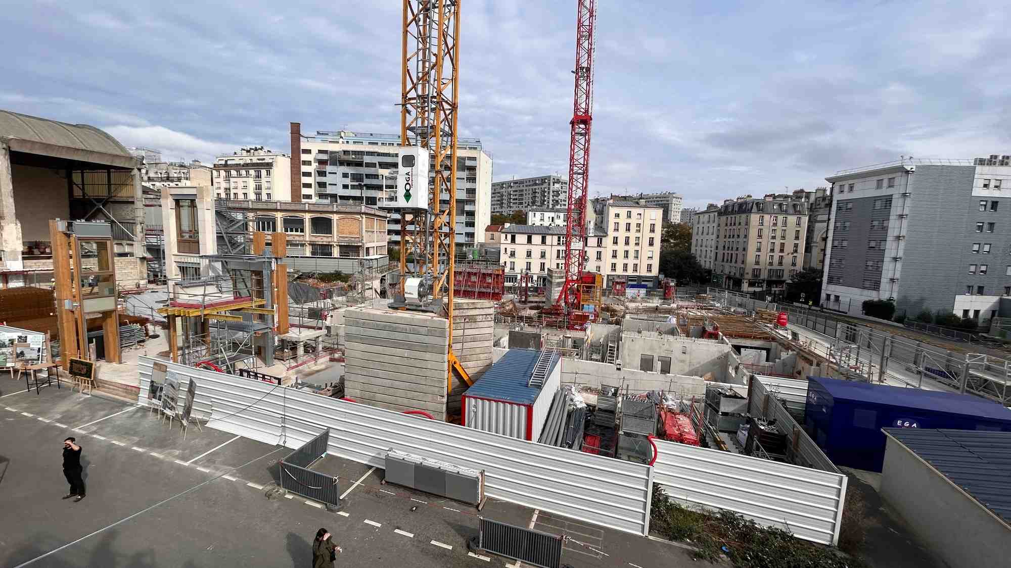 Le quartiers des Messageries dans le XIIè arrondissement de Paris.