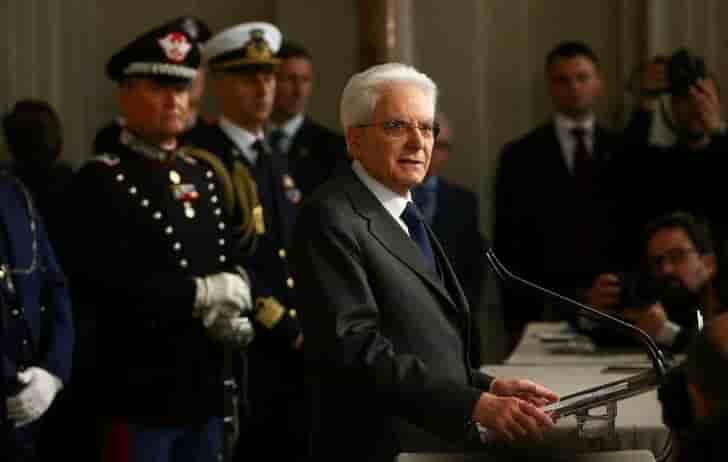 Le president italien convoque giuseppe conte