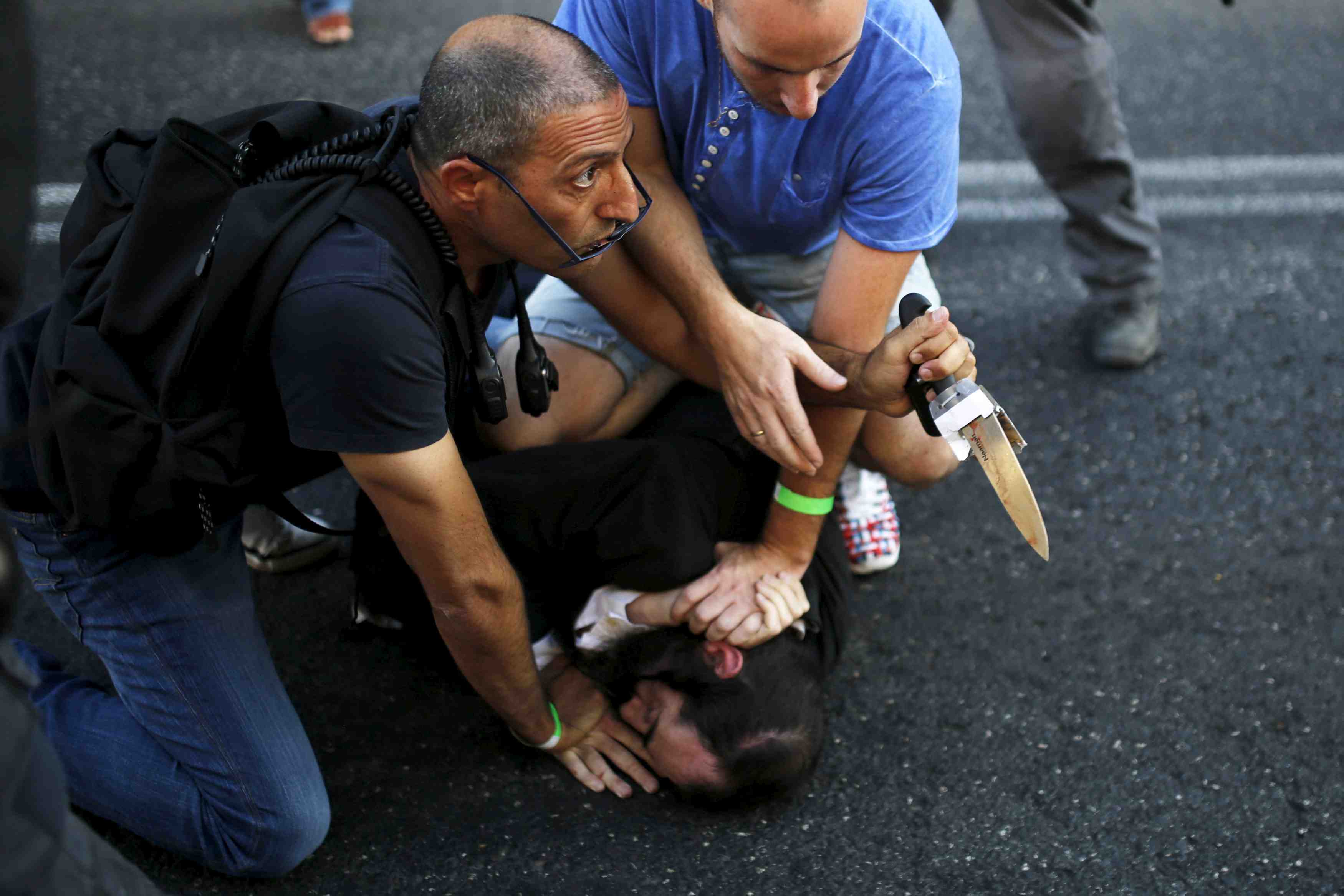Six personnes poignardees par un ultra-orthodoxe a jerusalem