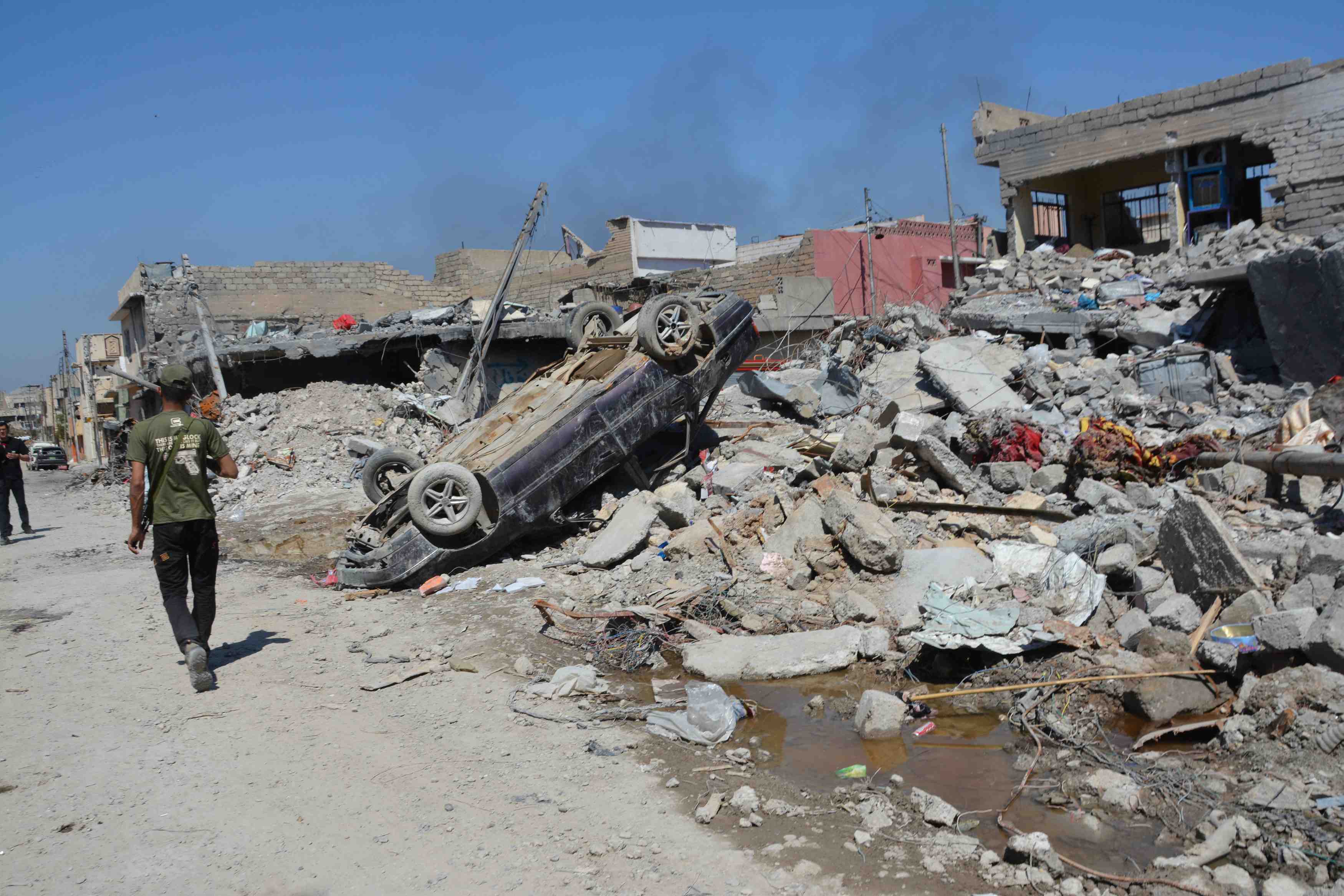 Assauts cibles de la police a mossoul