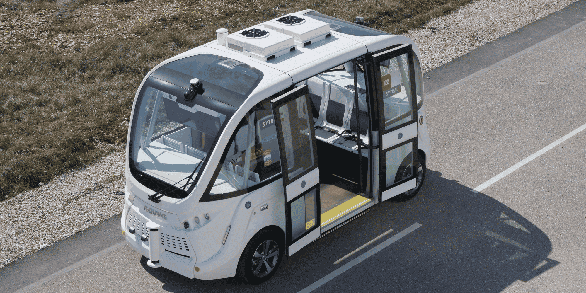 Navette autonome Sytral Parc OL