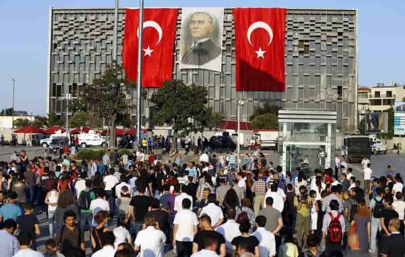 Prison pour 244 manifestants turcs de la place de taksim en 2013
