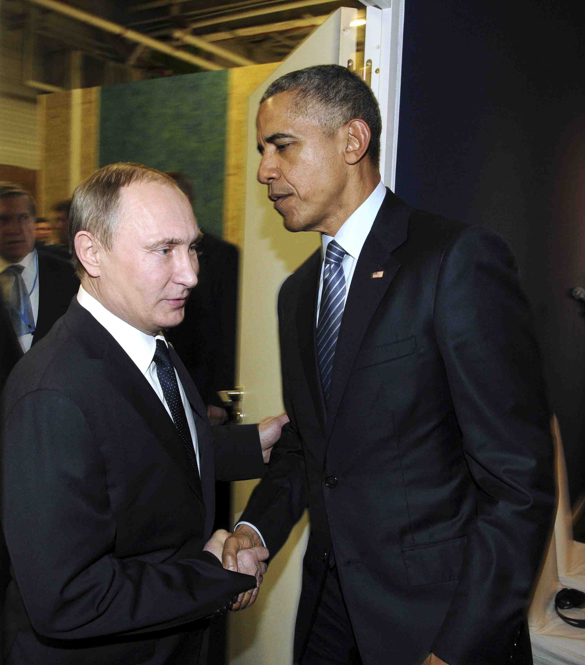 Entretien entre barack obama et vladimir poutine a paris
