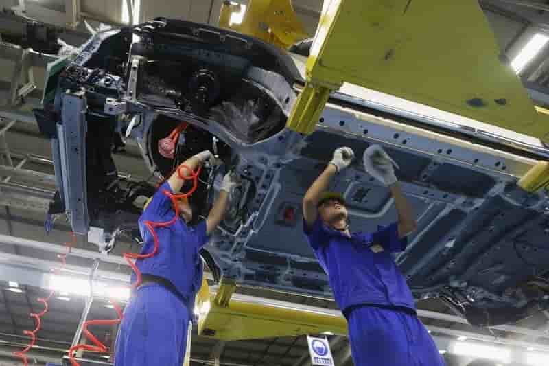 Croissance dans le secteur manufacturier chinois