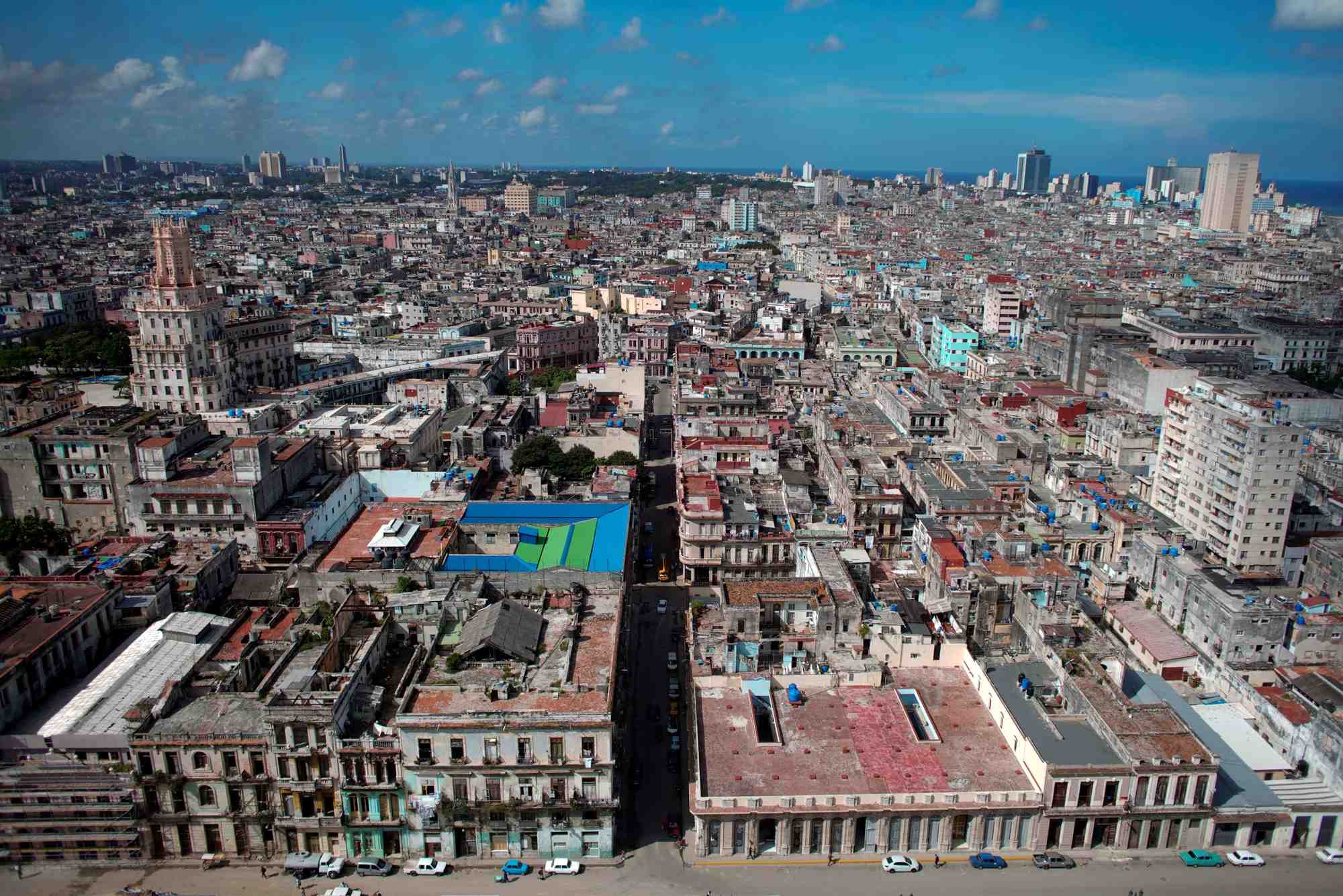 Vue de la havane, cuba