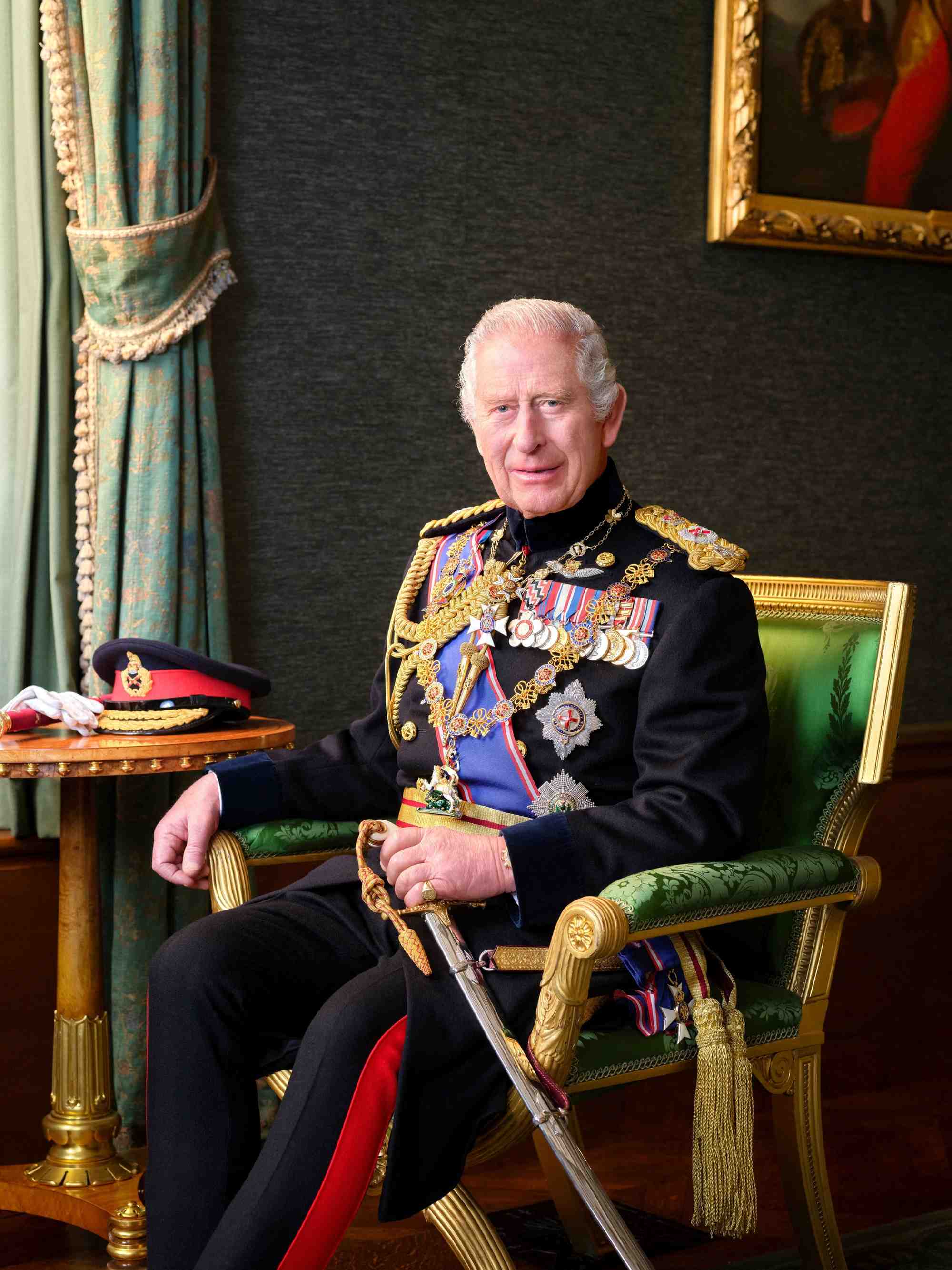 Le nouveau portrait du roi charles iii