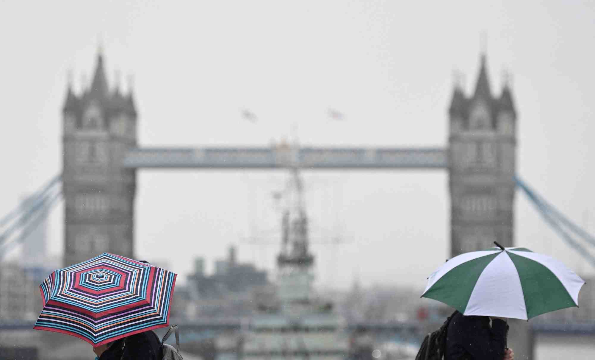 Pont de londres et tower bridge, a londres