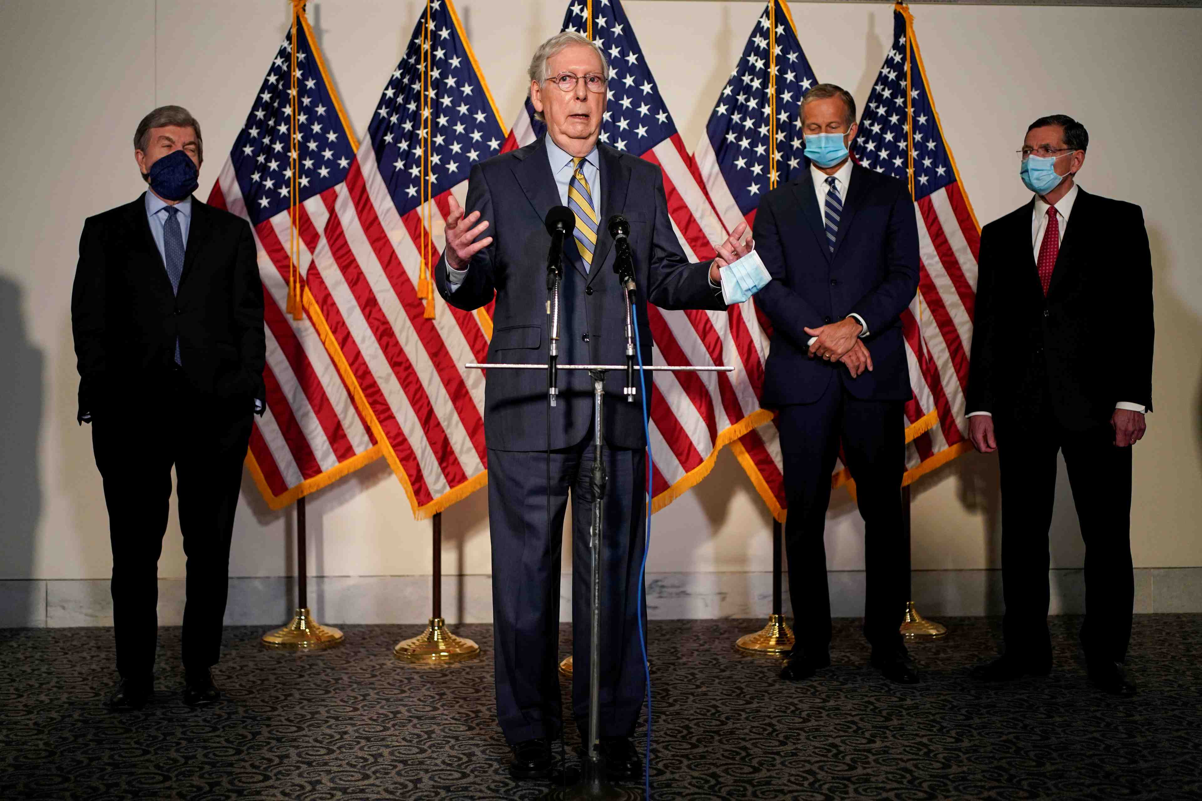 Usa 2020: mcconnell promet un transfert du pouvoir en douceur apres le 3 novembre
