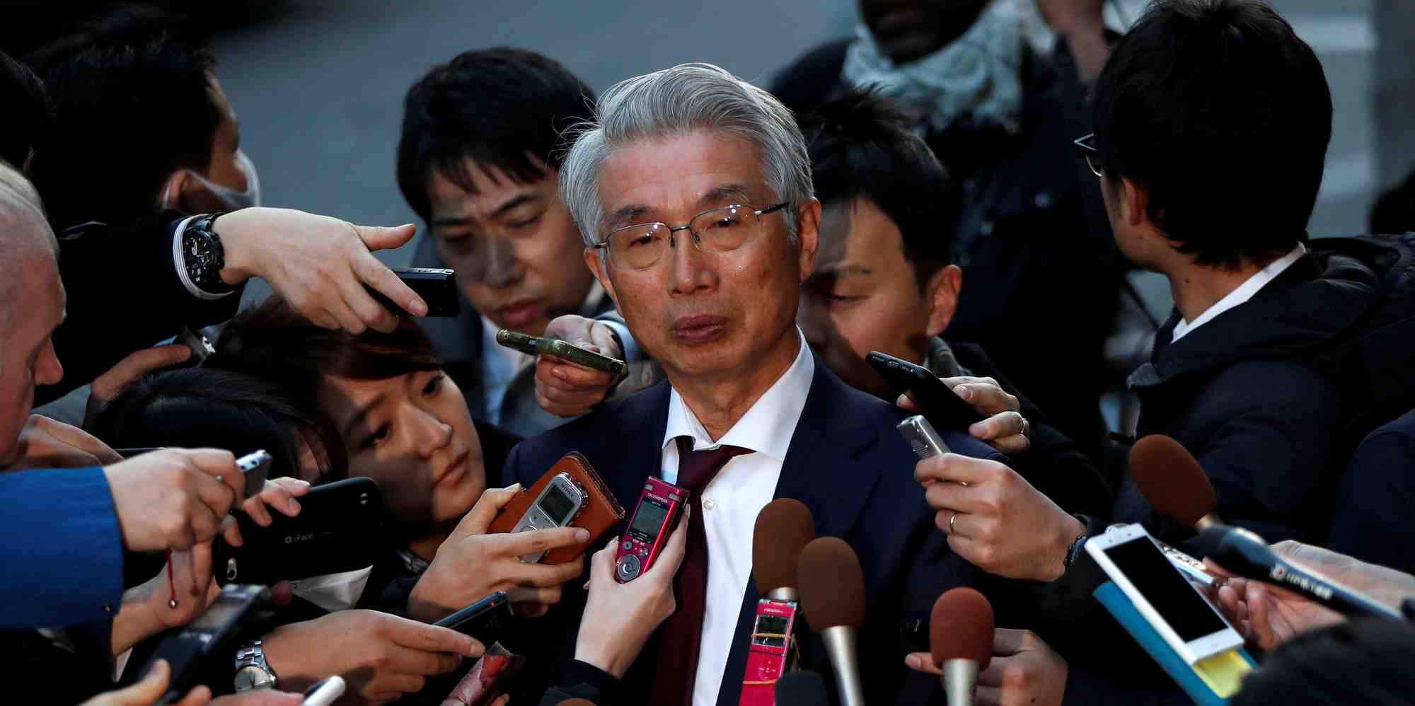 Junichiro Hironaka (en photo) s'était dit "abasourdi" par la fuite de Carlos Ghosn fin décembre.