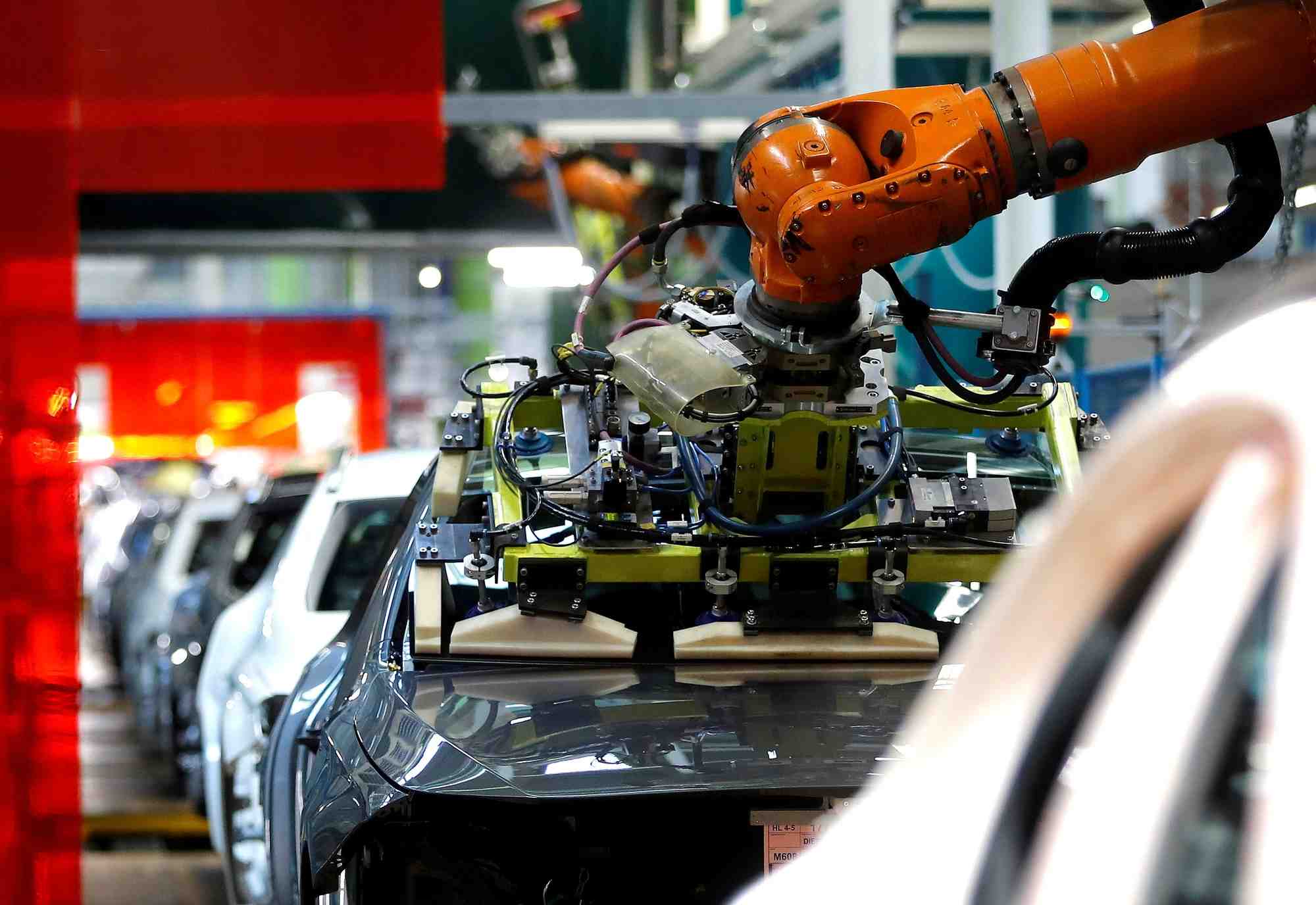 Photo d'archives a l'usine daimler de rastatt, en allemagne