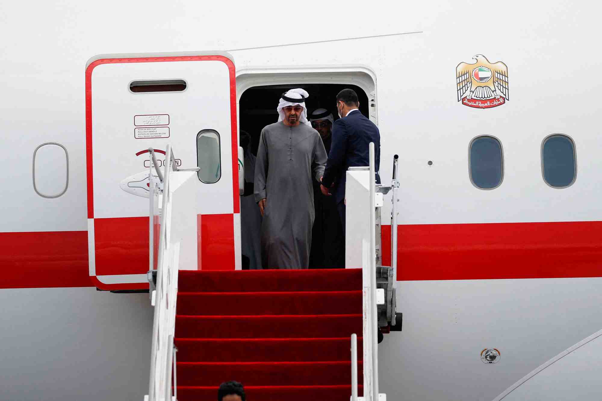 Photo d'archives du president des emirats arabes unis (eau)