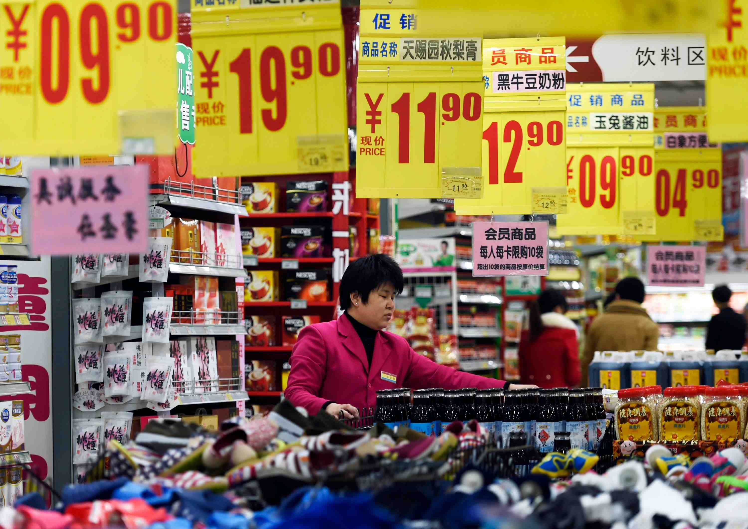 Rebond inattendu de l'indice des prix a la consommation en chine