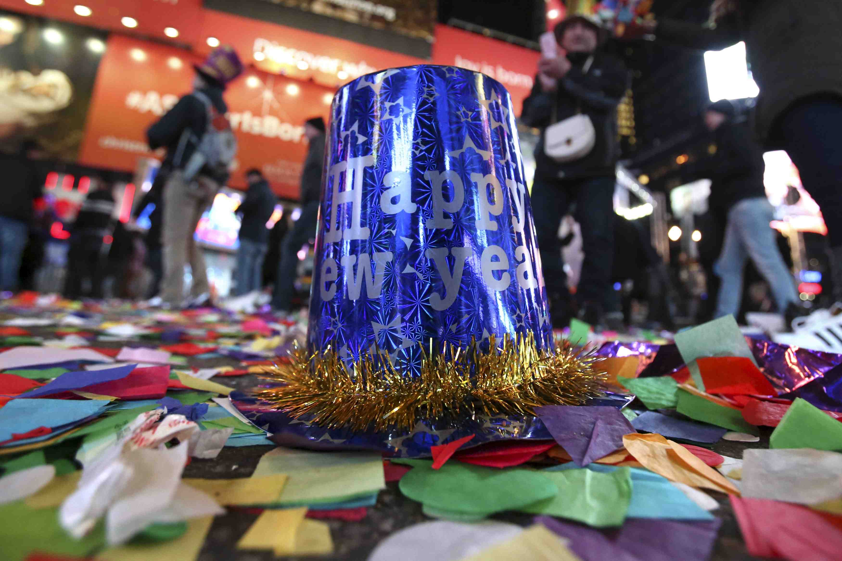 Pas d'incident a times square pour le nouvel an