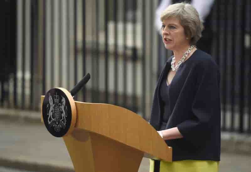 Theresa may veut une place audacieuse dans le monde pour les britanniques