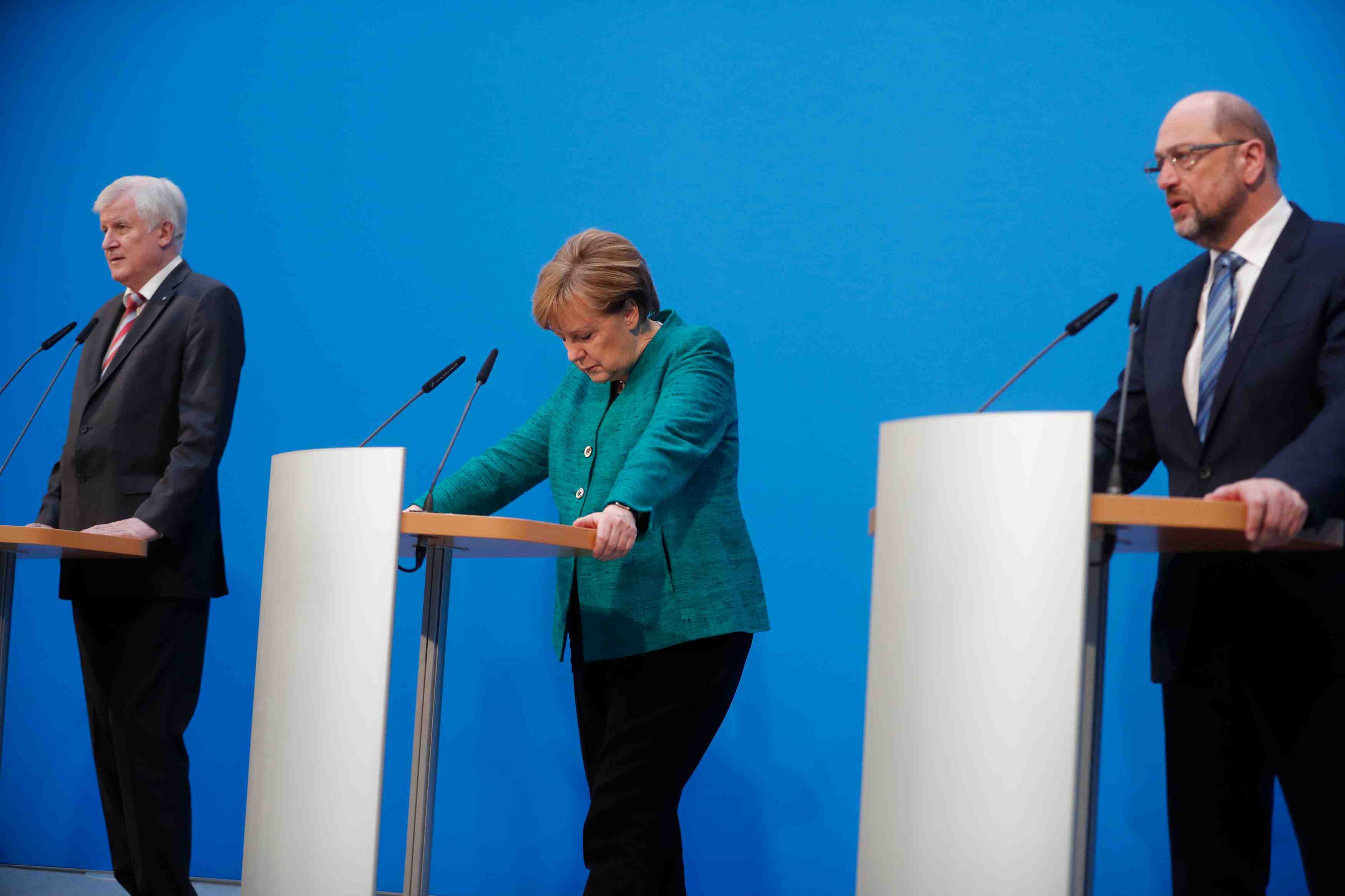 La grogne persiste apres l'accord de gouvernement en allemagne