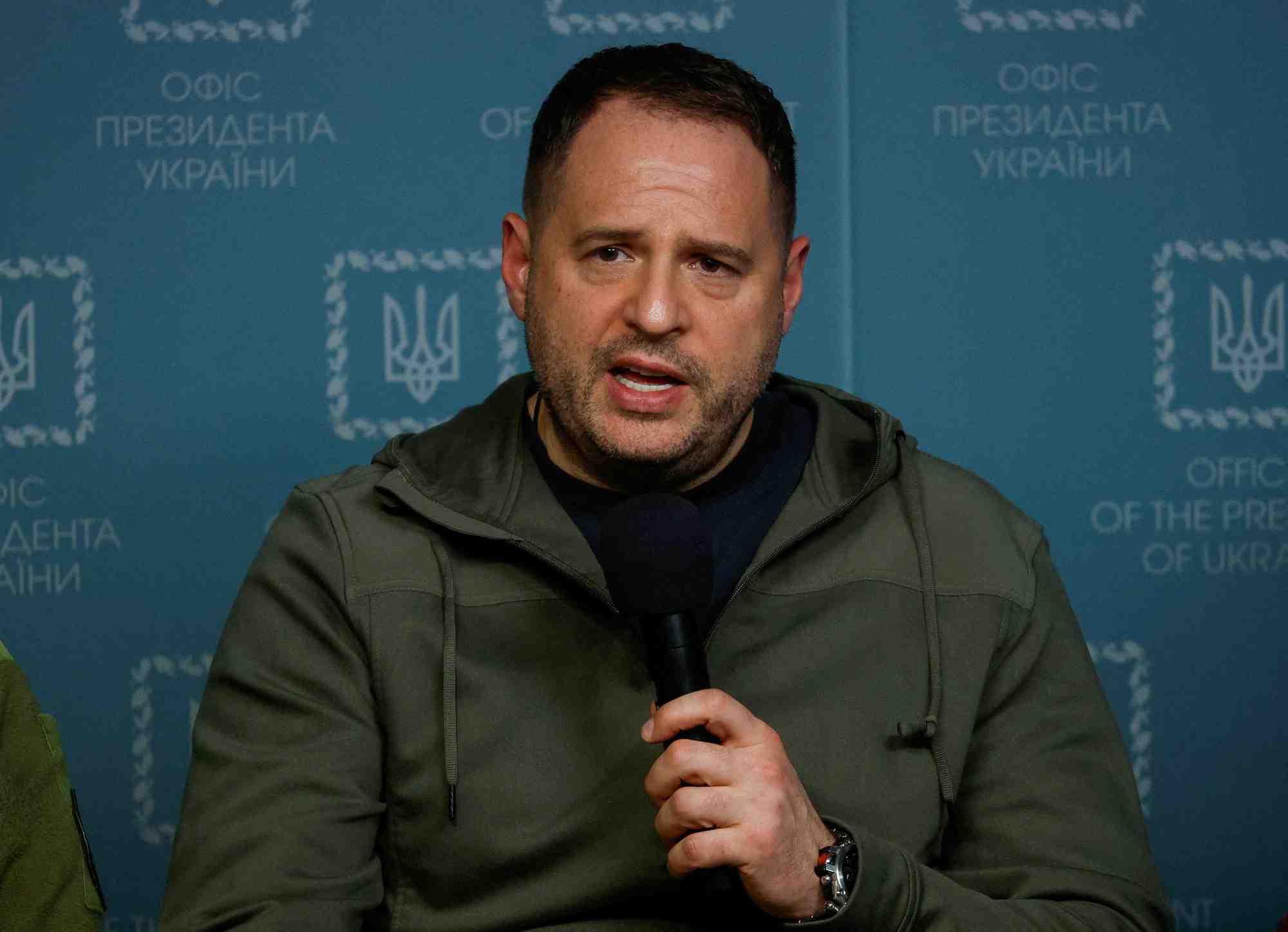 Photo d'archives d'andriy yermak, le directeur de cabinet du president volodimir zelensky