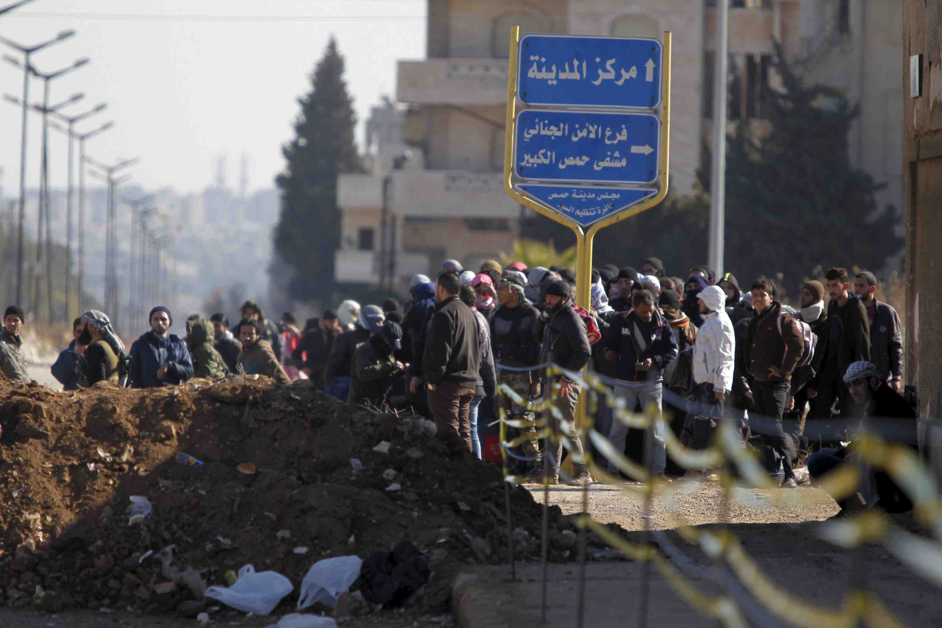 La rebellion syrienne evacue homs