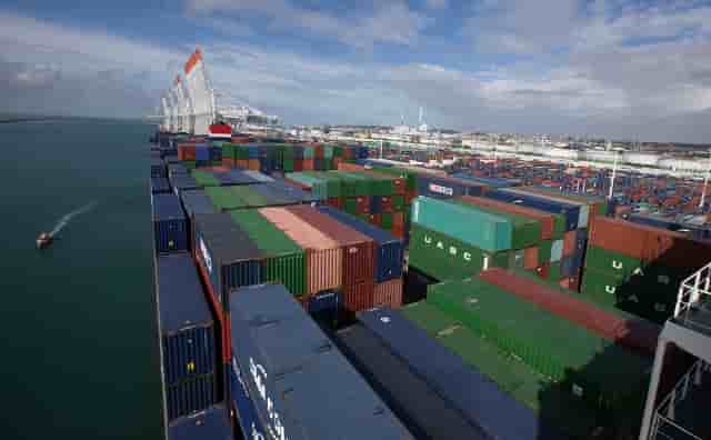 Containers, conteneurs, Le Havre, commerce extérieur, déficit, France, fret maritime, transport de marchandises,