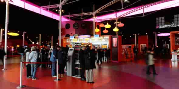 Le hall du Gaumont Multiplexe de Montpellier
