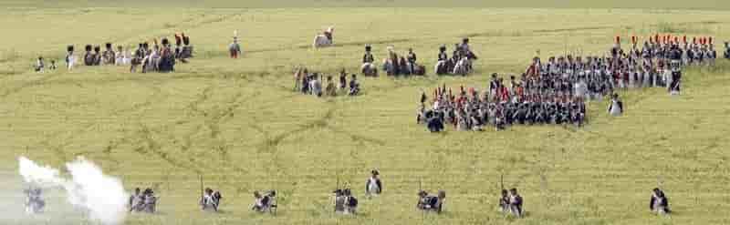 La france gagne la bataille de waterloo... a pile ou face