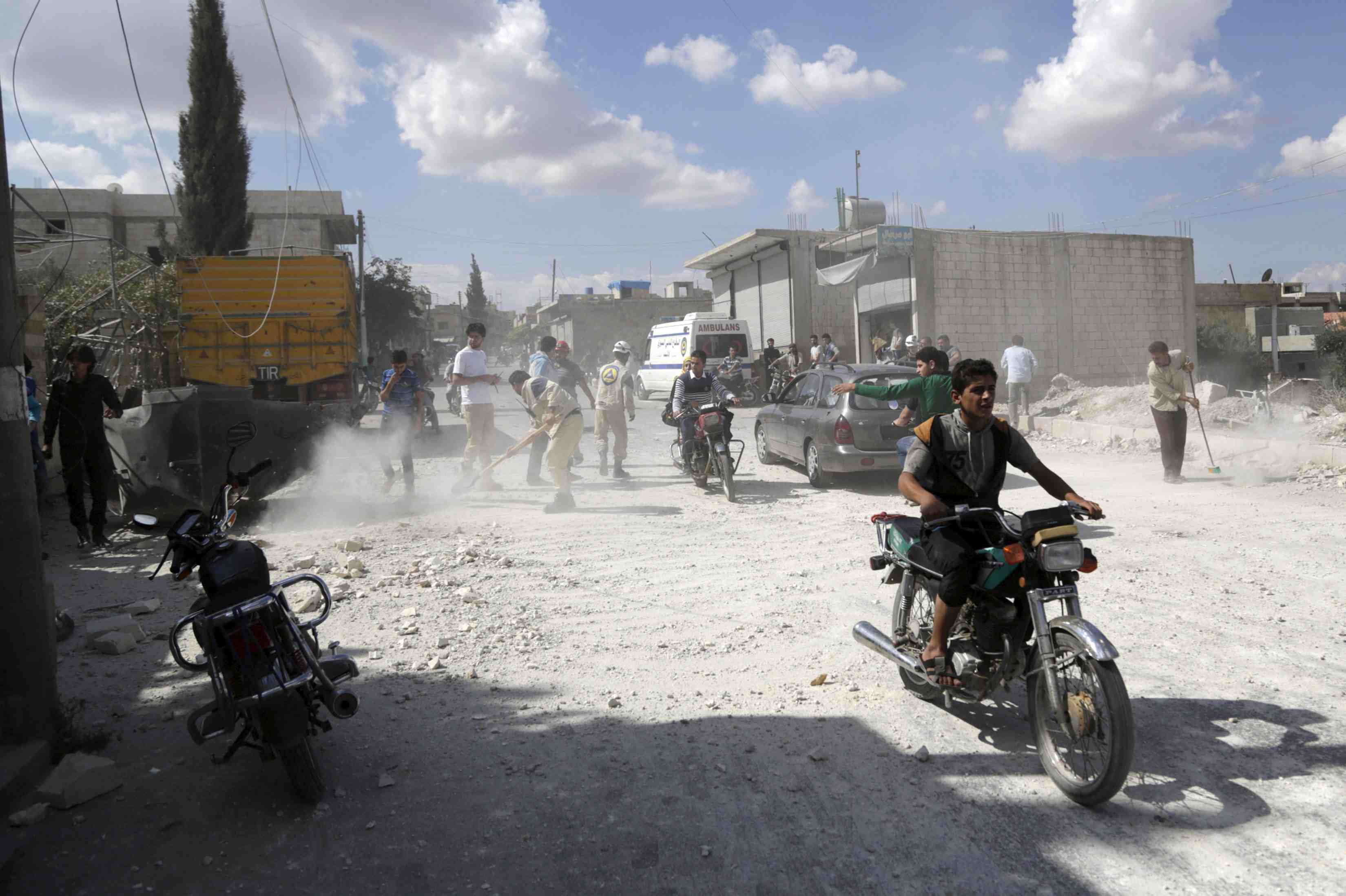 L'appui aerien russe permet a l'armee syrienne d'avancer a l'ouest