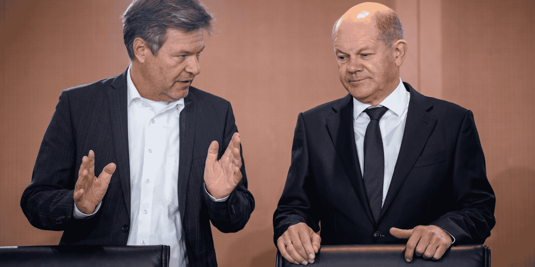 Habeck et Scholz.