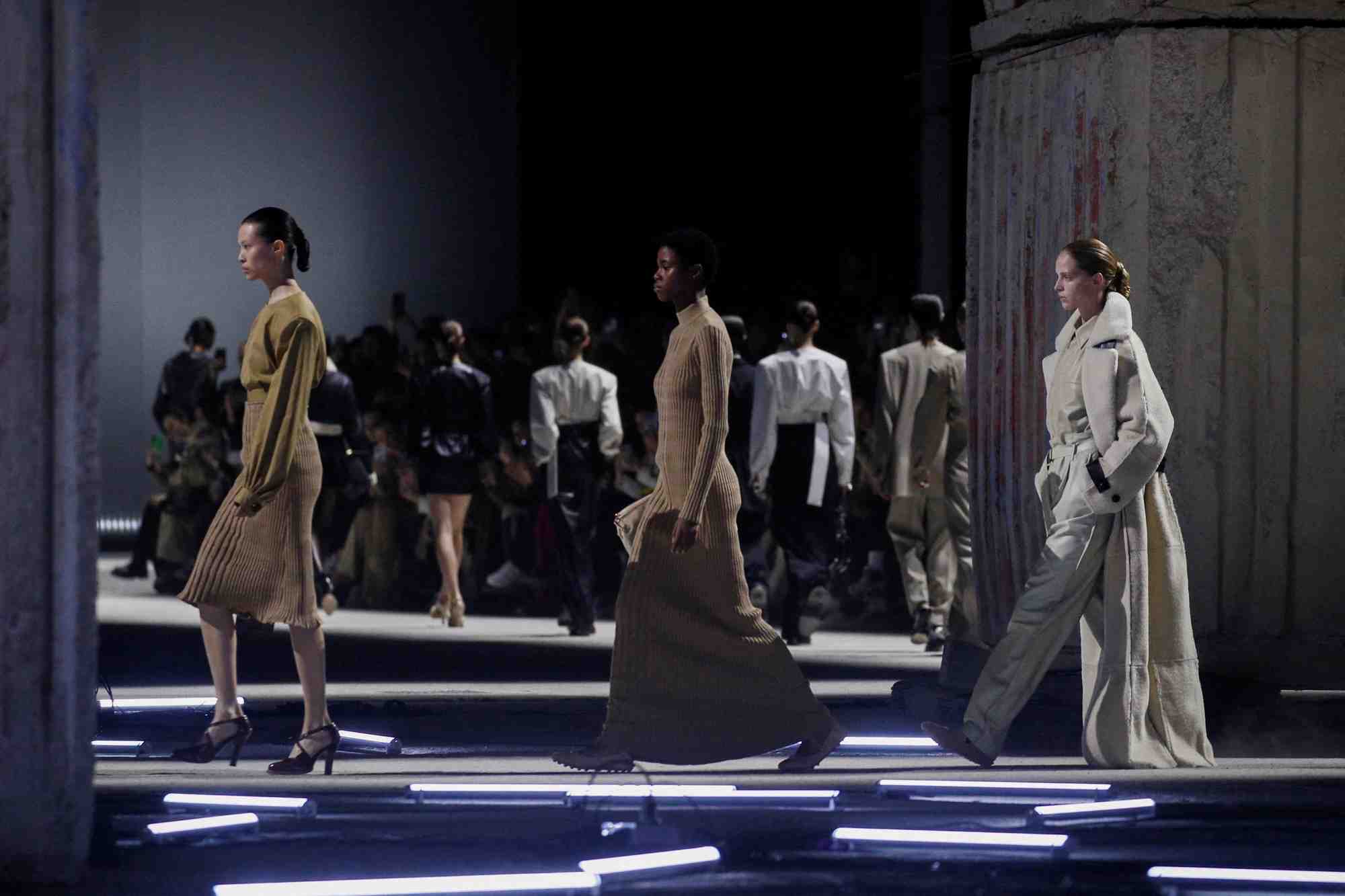 Presentation de la collection automne-hiver 2023/2024 de tod's, a milan