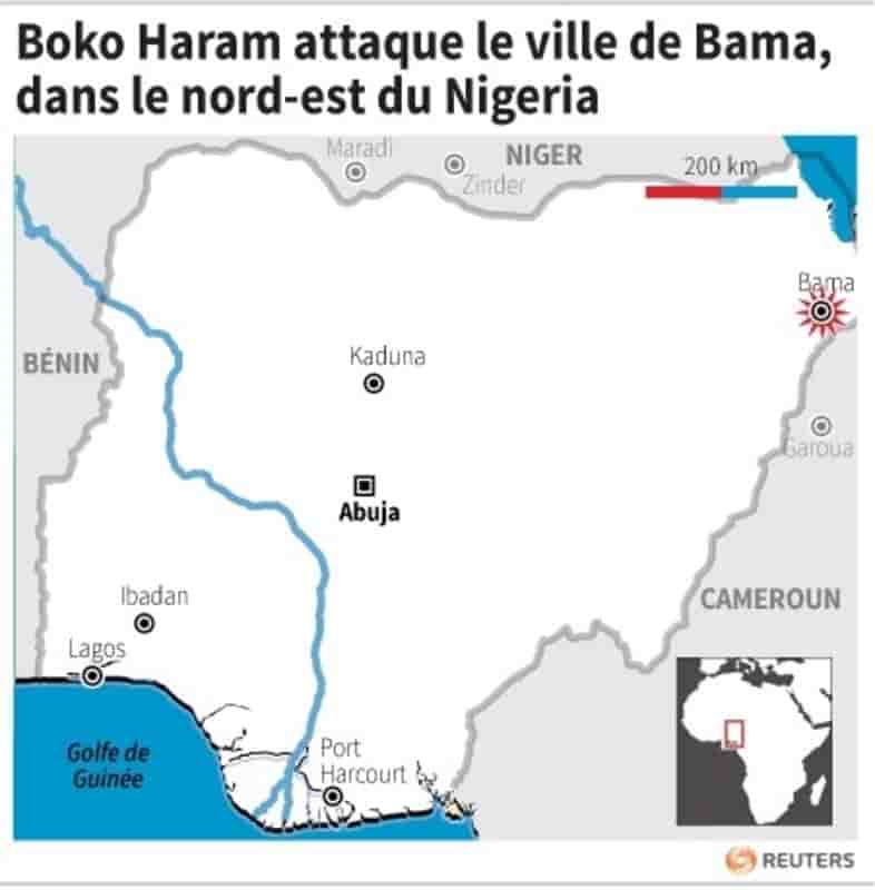 Boko Haram attaque une ville dans le nord-est du Nigeria