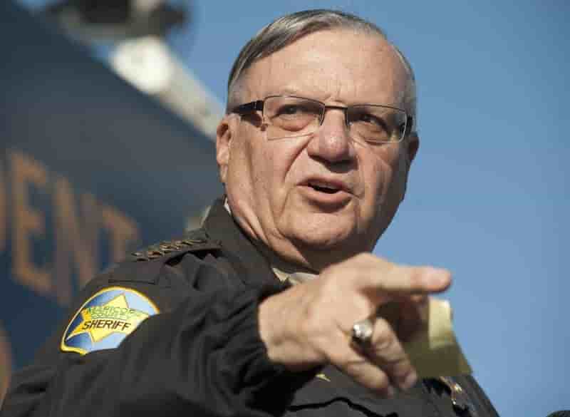 Donald trump gracie le sherif controverse joe arpaio