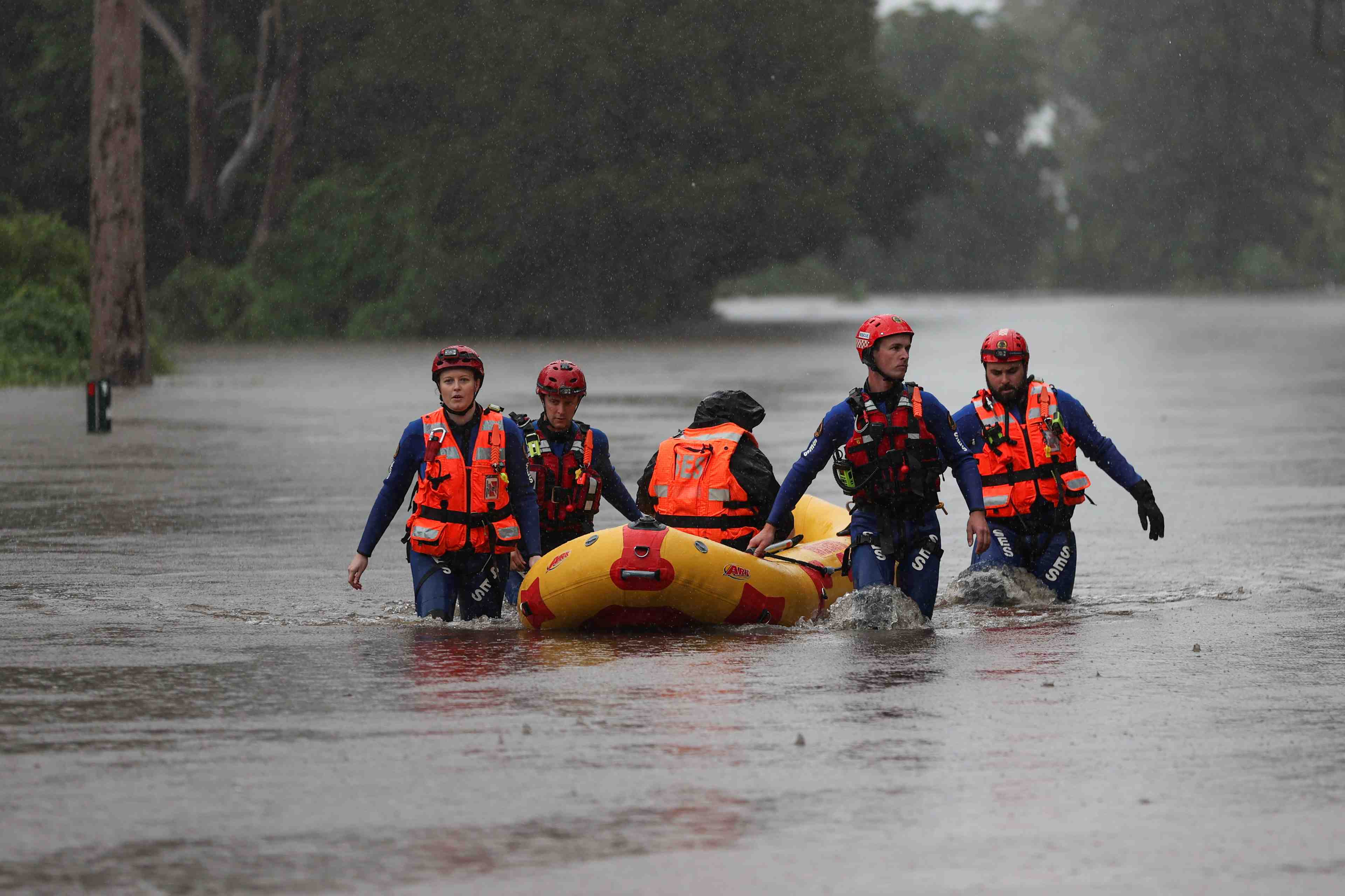 L'est de l'australie connait ses pires inondations depuis un demi-siecle